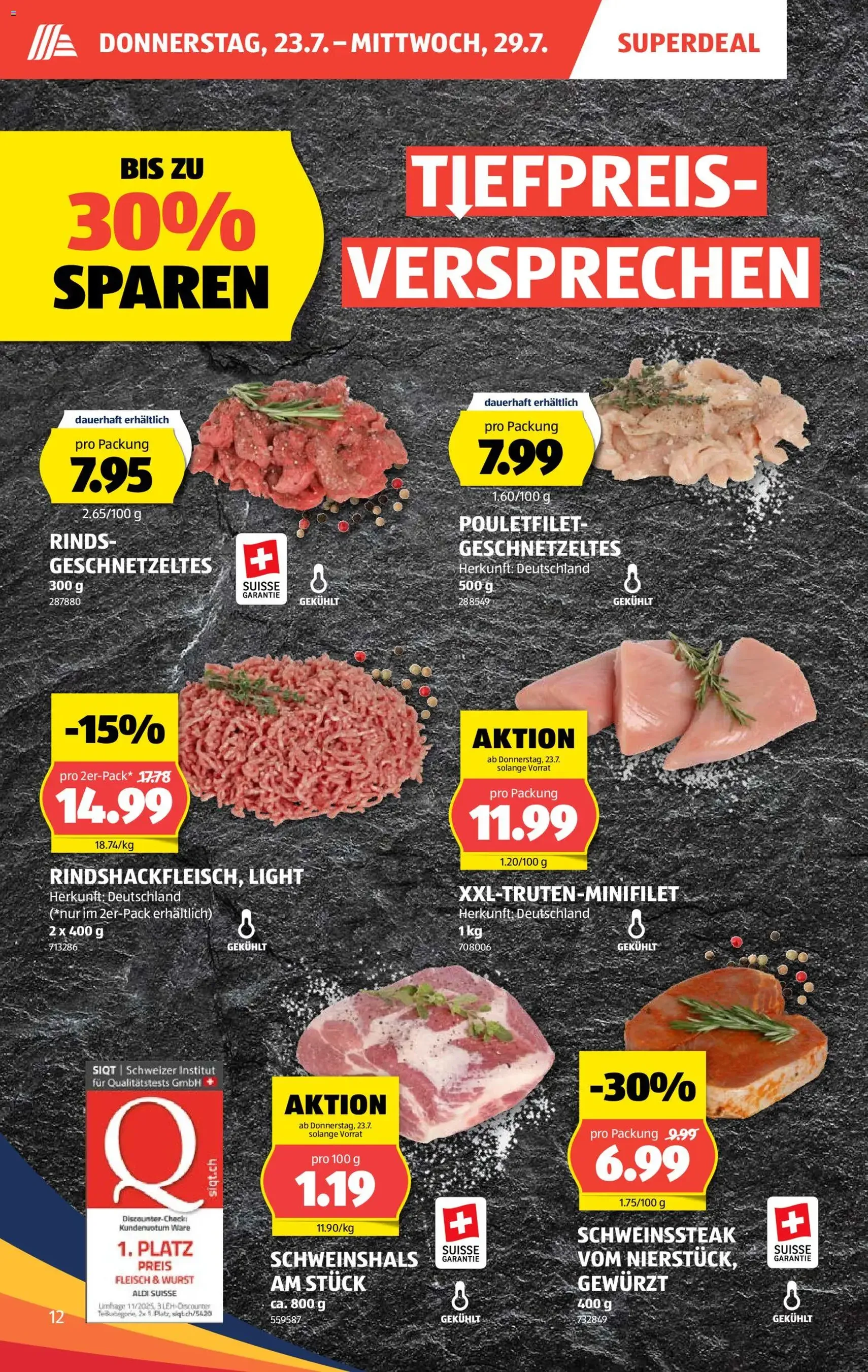 Aldi aktionen - Gültiger Prospekt ab 23.07.2026, Seite 12 von insgesamt 44
