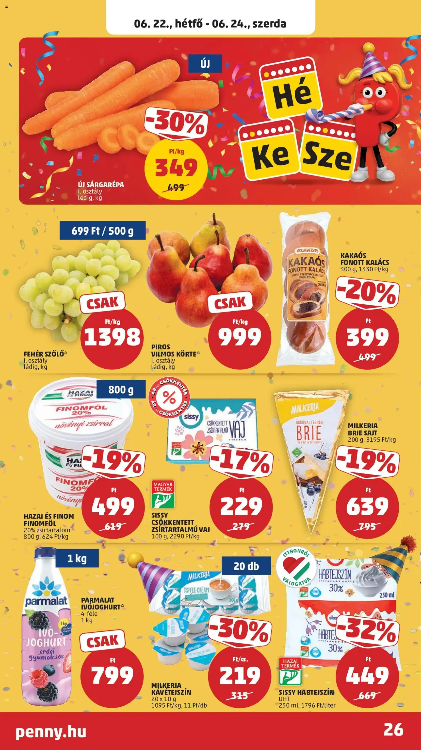 PENNY akciós újság - 2026.06.18. érvényes szórólap 28 oldal 45 oldalból