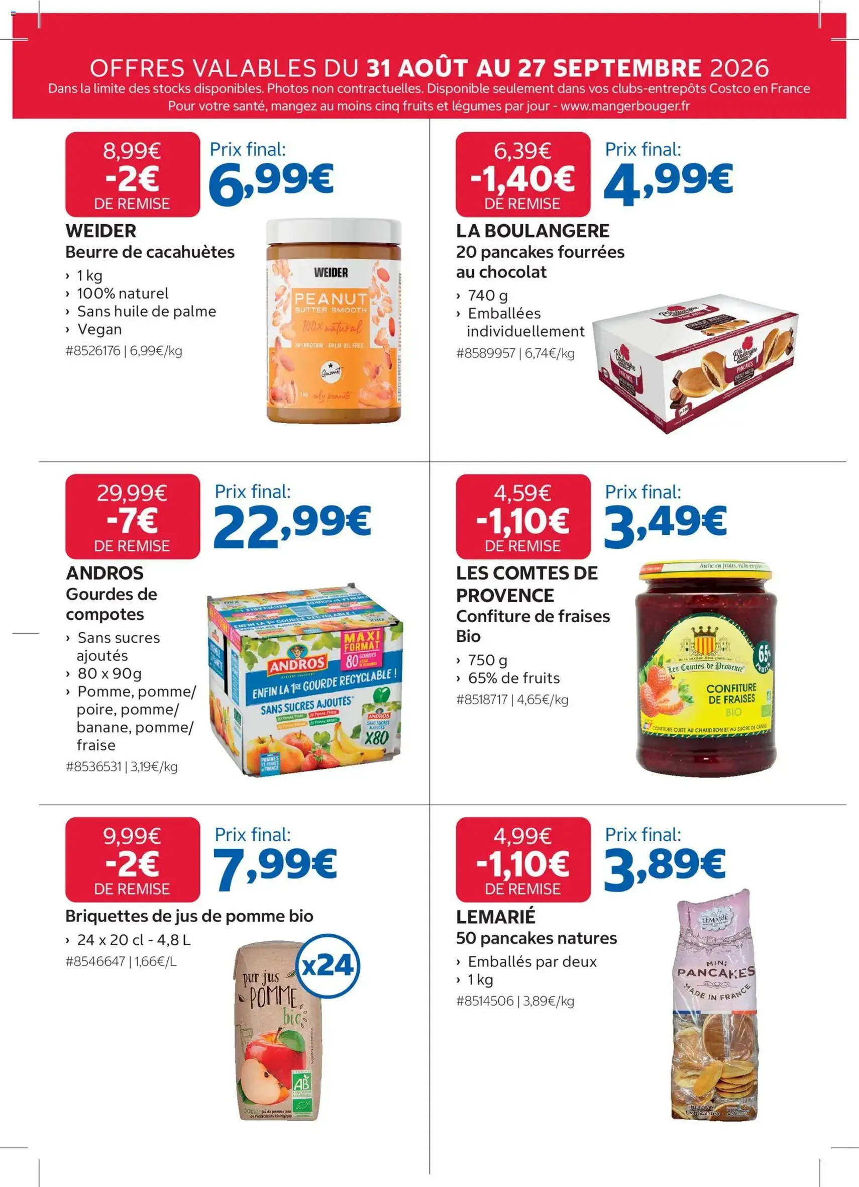 Costco catalogue - brochure valable à partir du 31/08/2026, page 9 sur 20