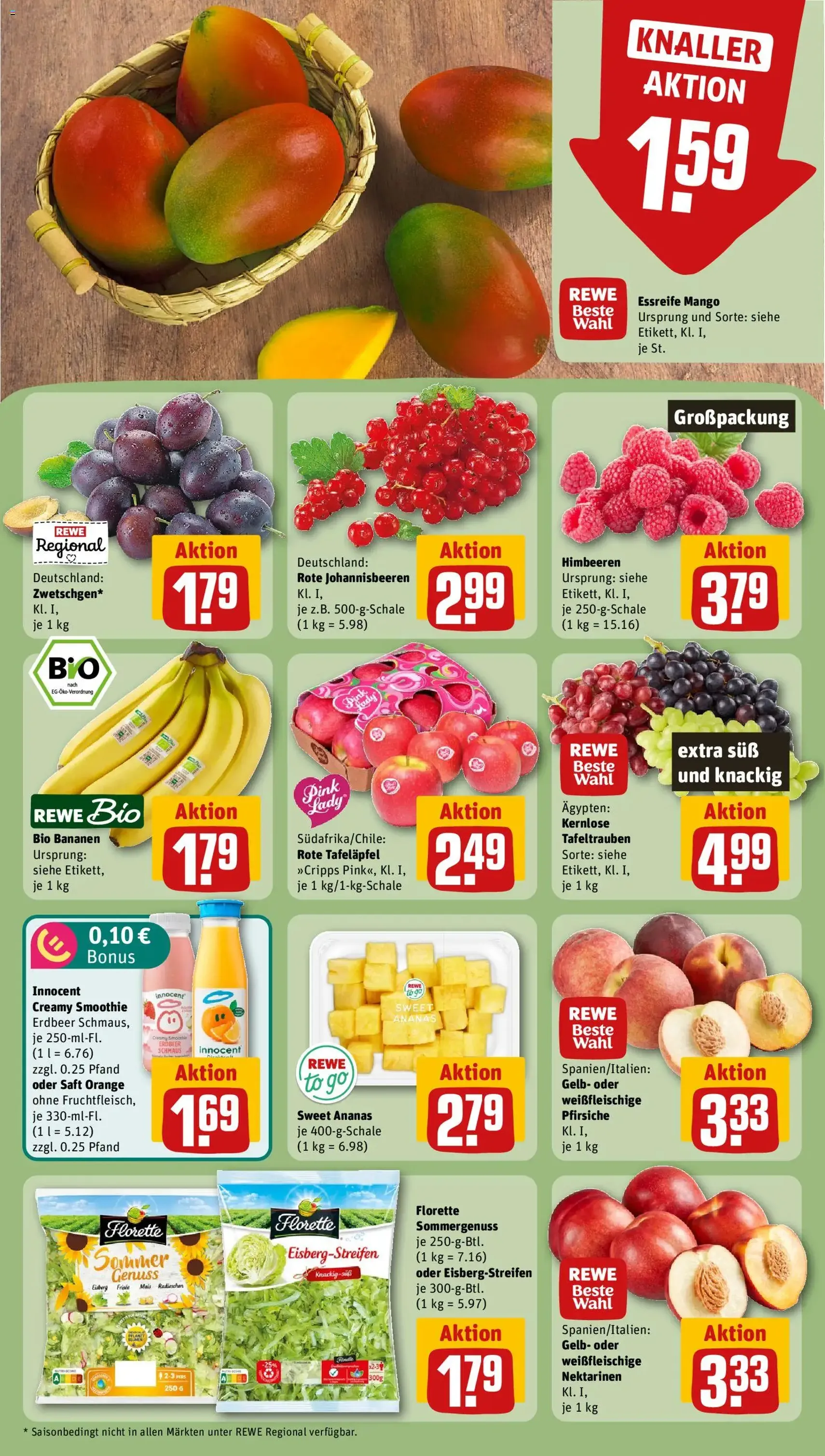Rewe Prospekt - Gültiger Prospekt ab 03.08.2026, Seite 6 von insgesamt 28