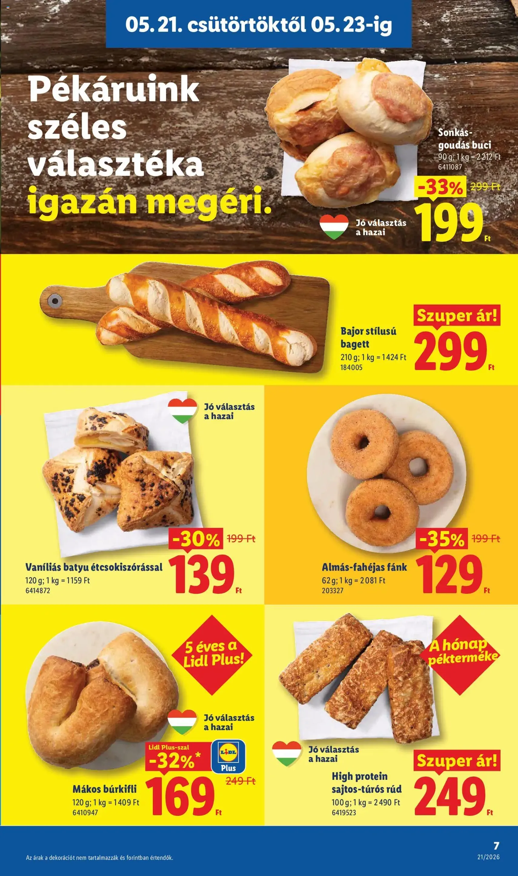 Lidl akciós újság - 2026.05.21. érvényes szórólap 7 oldal 84 oldalból