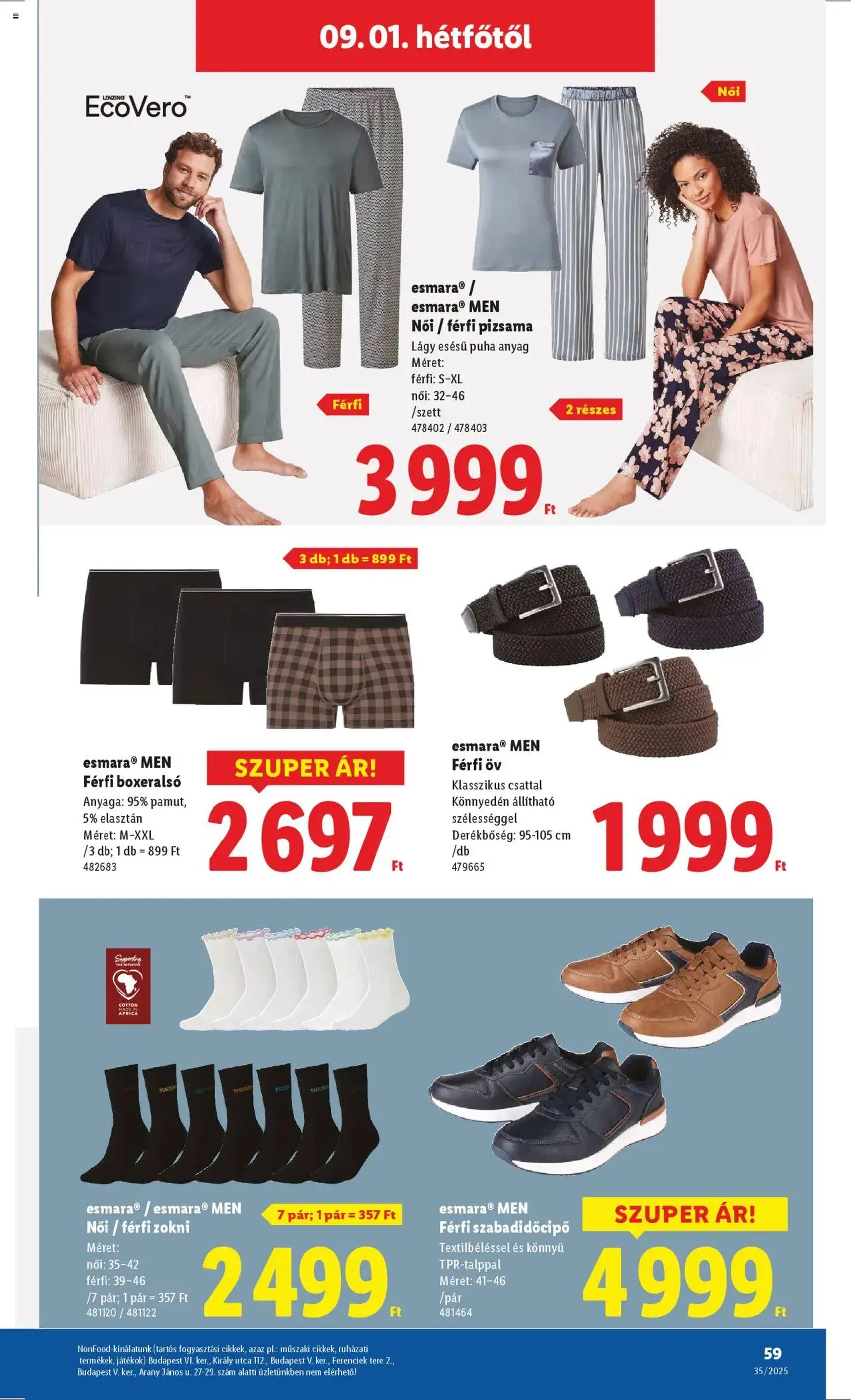 Lidl Akciós újság - 2025.08.28. érvényes szórólap 59 oldal 76 oldalból Lidl Akciós újság - 2025.08.28. érvényes szórólap 59 oldal 76 oldalból