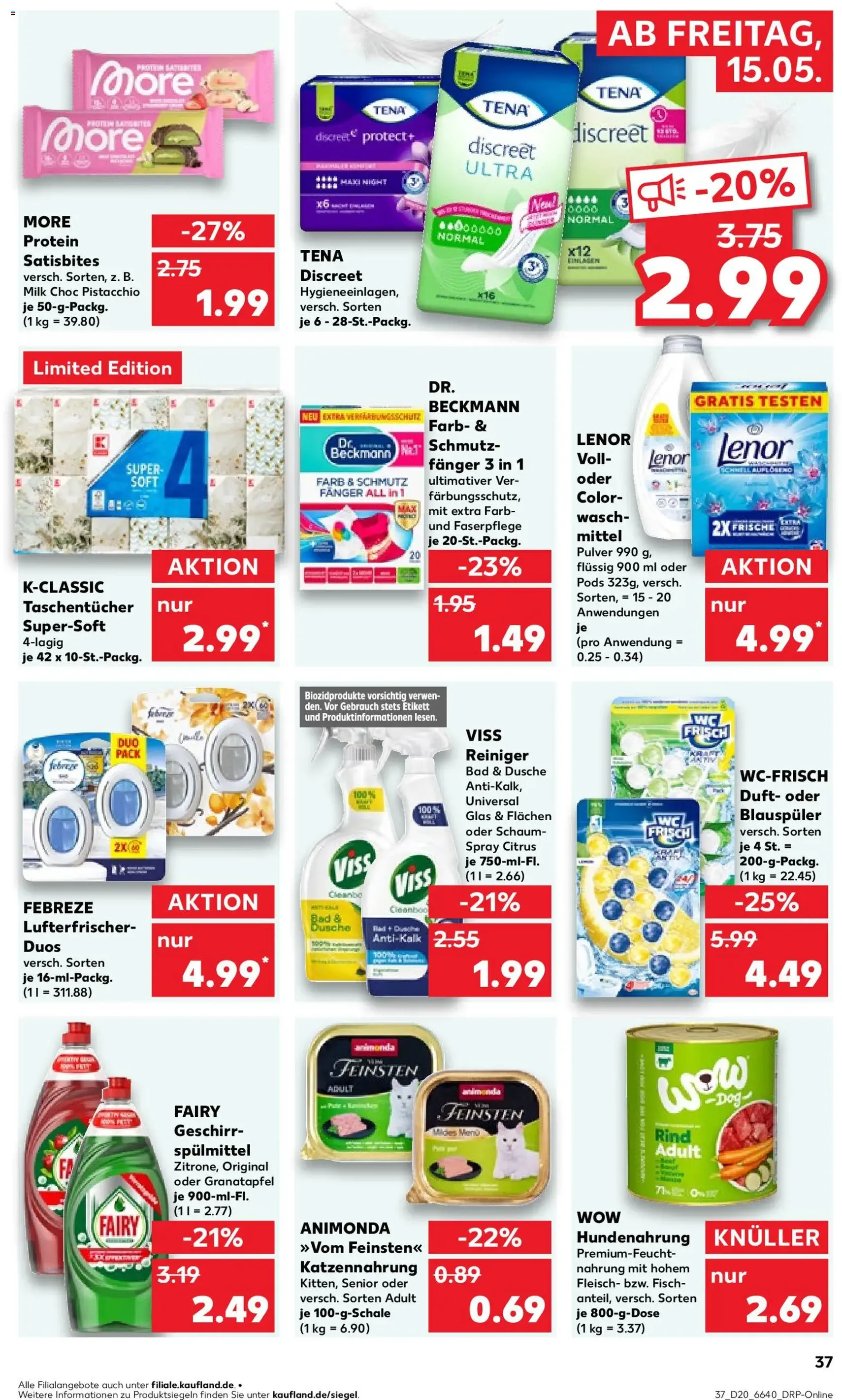 Kaufland Prospekt - Gültiger Prospekt ab 15.05.2026, Seite 37 von insgesamt 54
