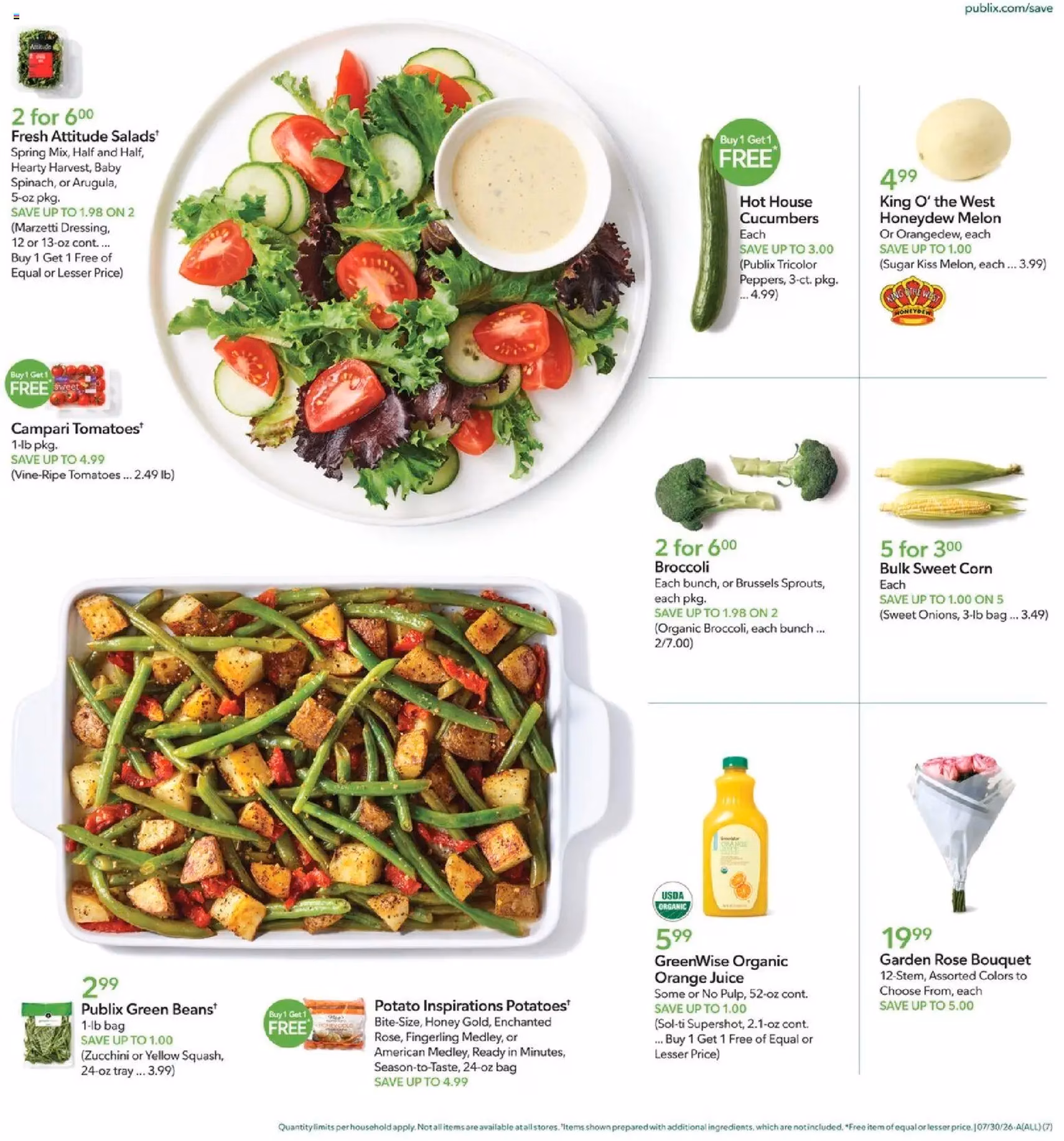 Publix Weekly Ad - valid flyer from 07/29/2026, page 7 of 20