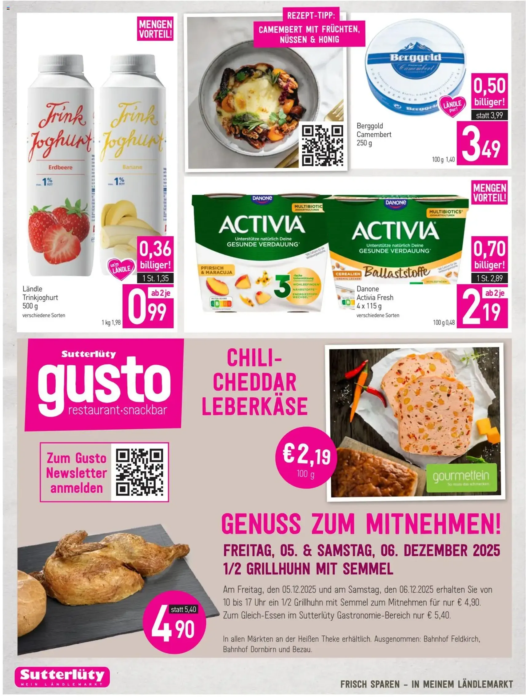 Sutterlüty Flugblatt - Gültiger Prospekt ab 04.12.2025, Seite 6 von insgesamt 24