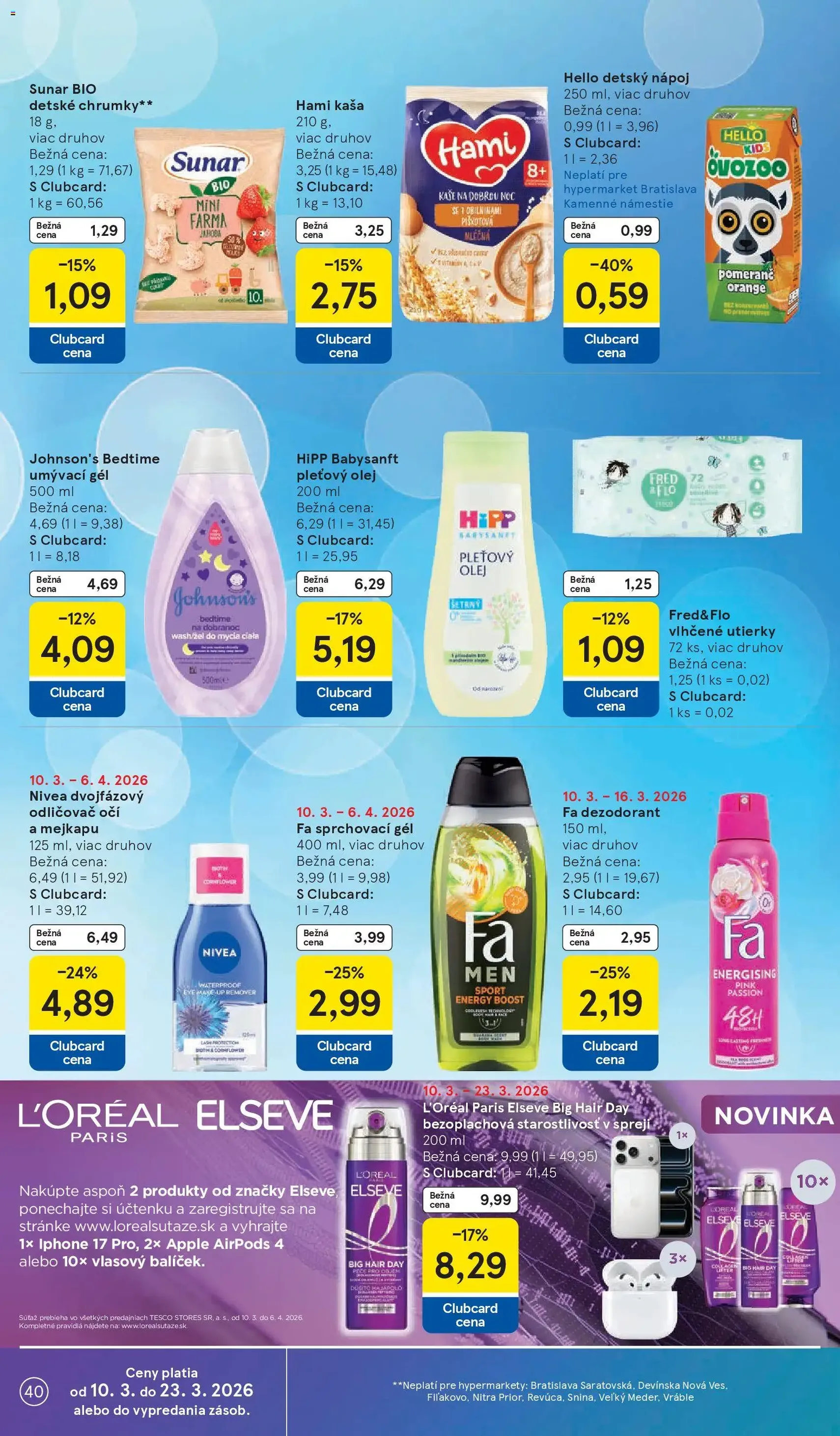 Tesco Hypermarket - leták - platný leták od 11.03.2026 strana 40 z 48