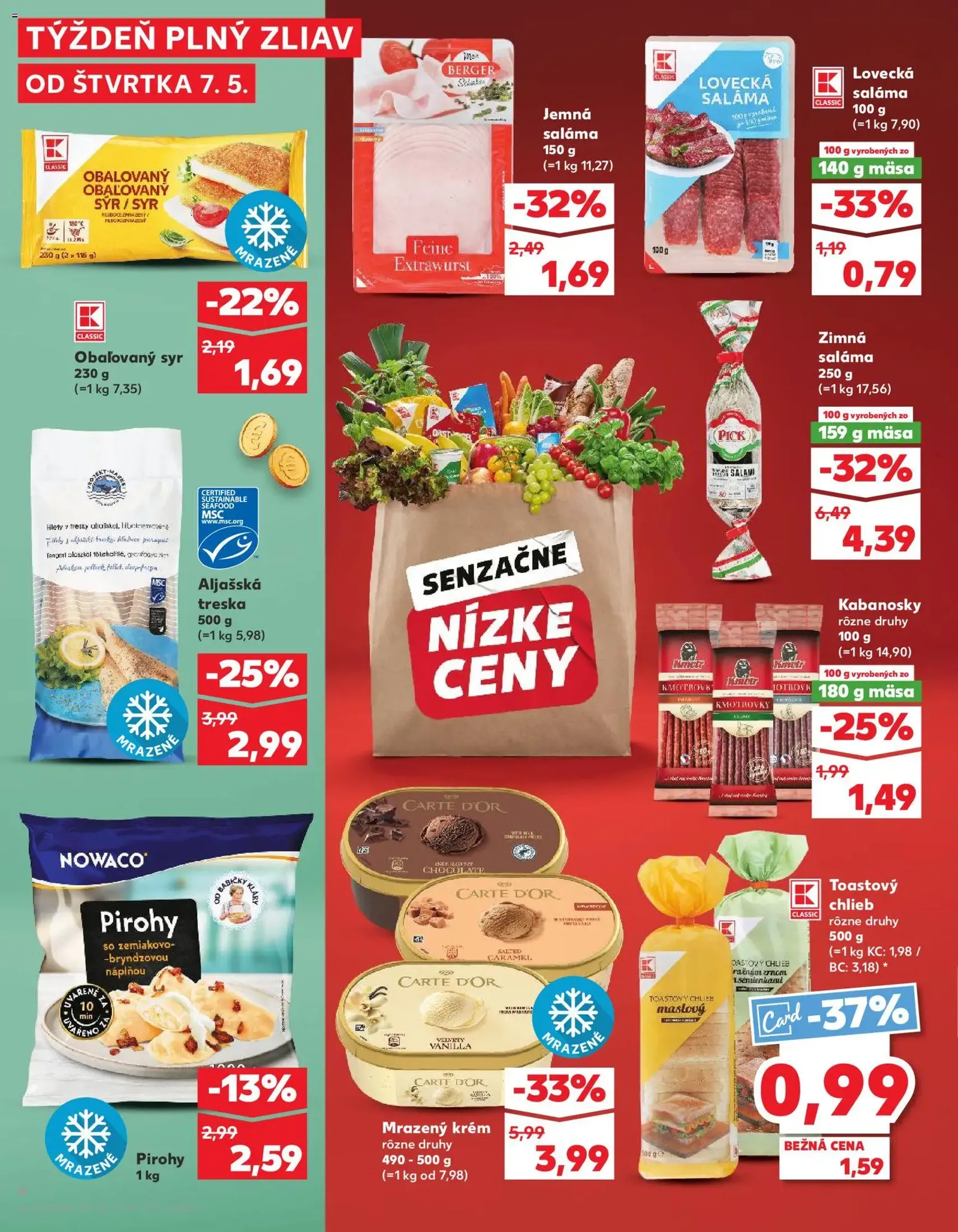 Kaufland SK - akciós újság - 2026.05.07. érvényes szórólap 6 oldal 76 oldalból