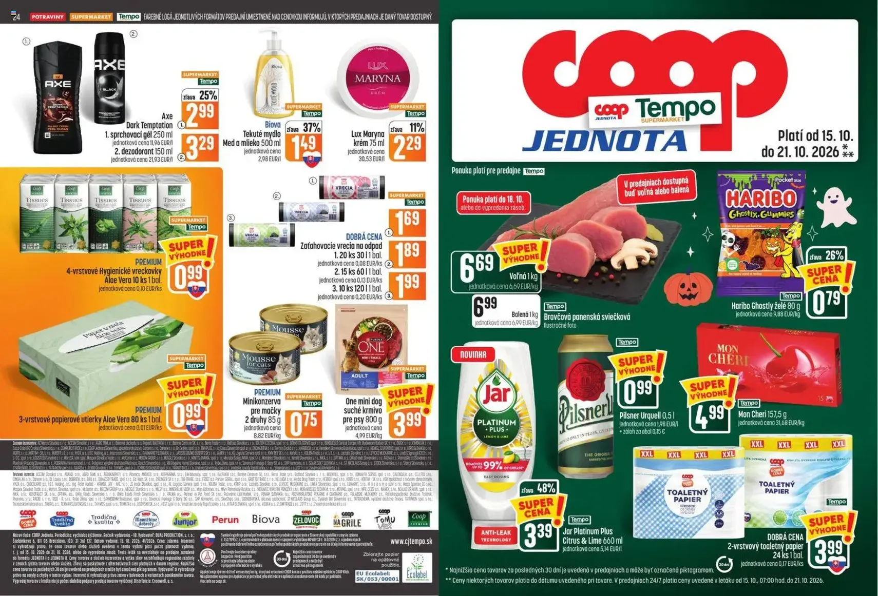COOP Jednota leták - platný leták od 15.10.2026 strana 13 z 15