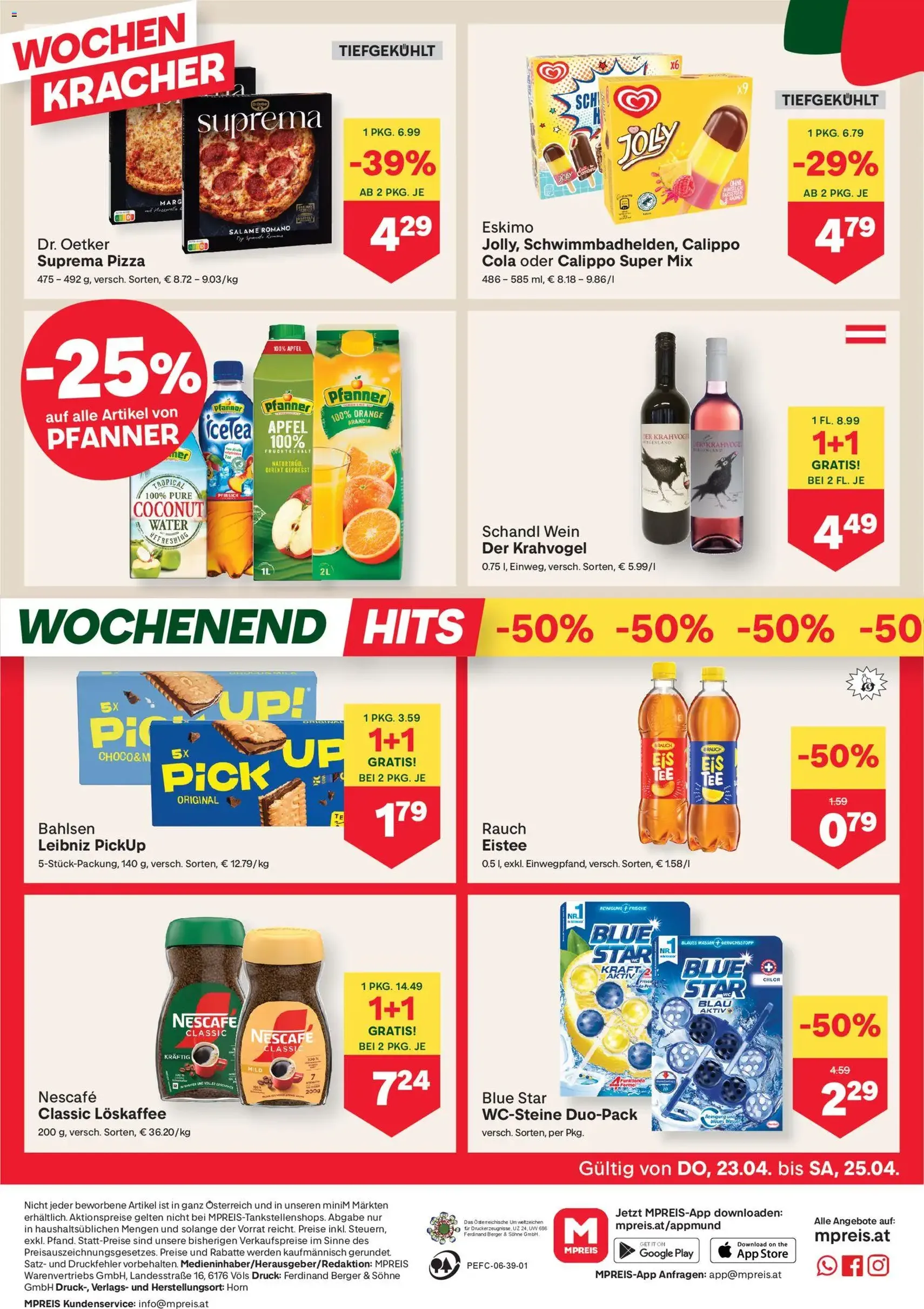 MPREIS Flugblatt - Gültiger Prospekt ab 23.04.2026, Seite 12 von insgesamt 17