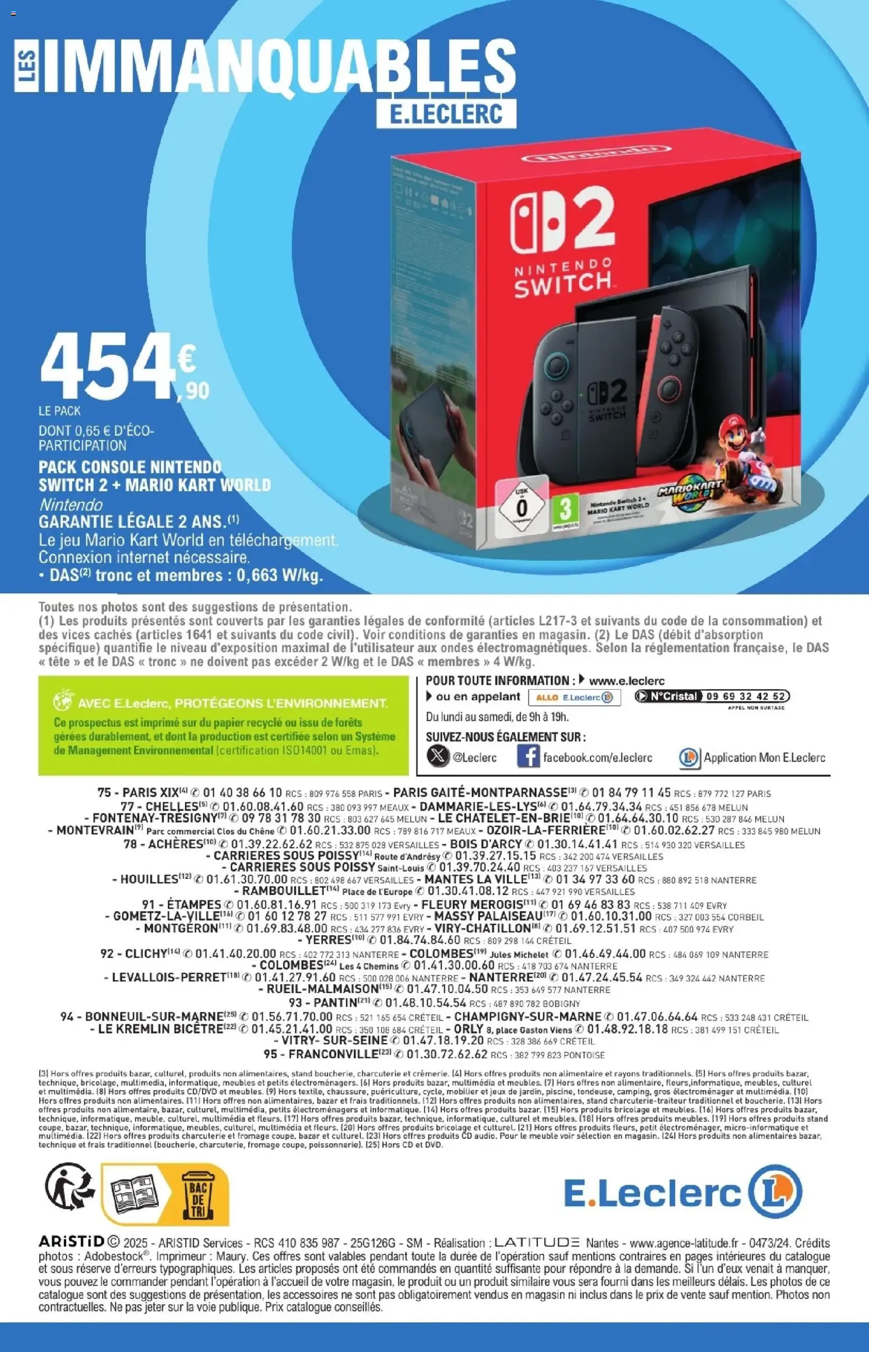 E.Leclerc catalogue semaine 51 - brochure valable à partir du 16/12/2025, page 64 sur 64