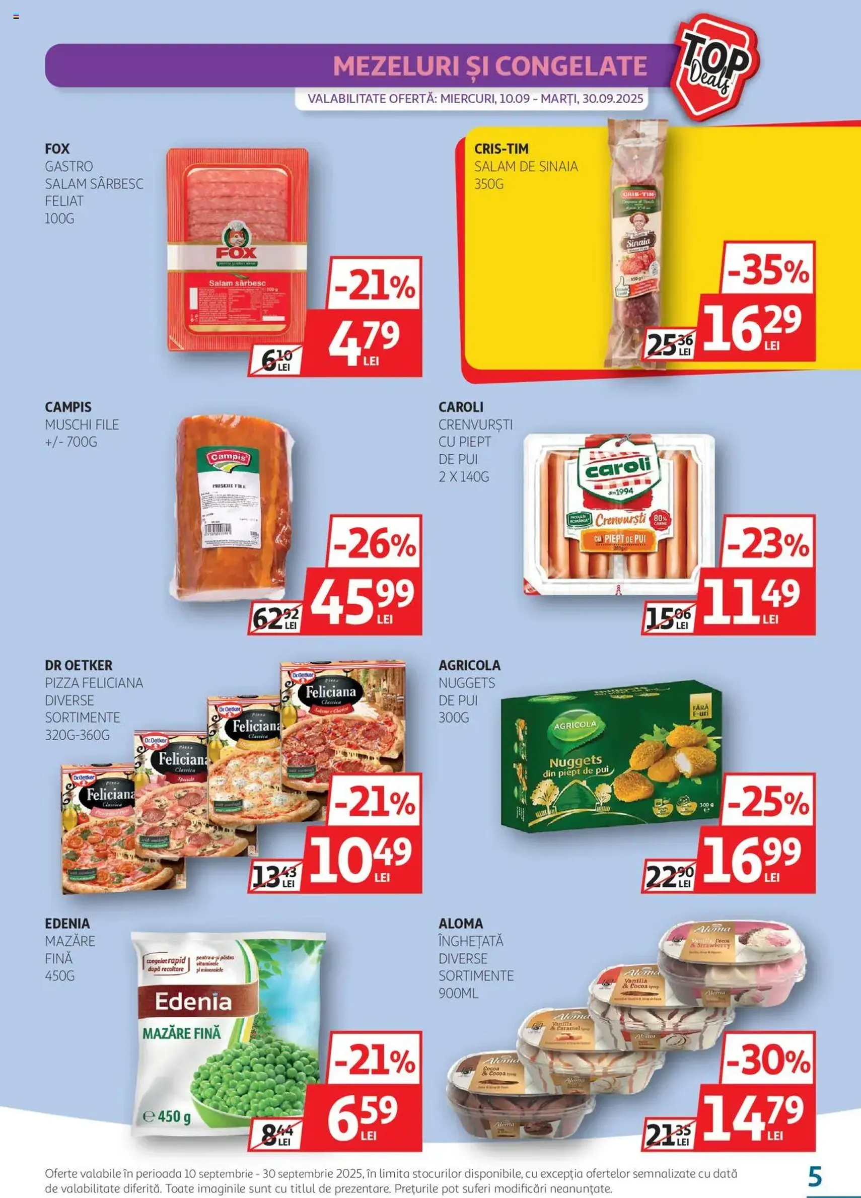 Catalog Auchan - cataloage valabile începând cu 10.09.2025 pagina 5 din 26 Catalog Auchan - cataloage valabile începând cu 10.09.2025 pagina 5 din 26