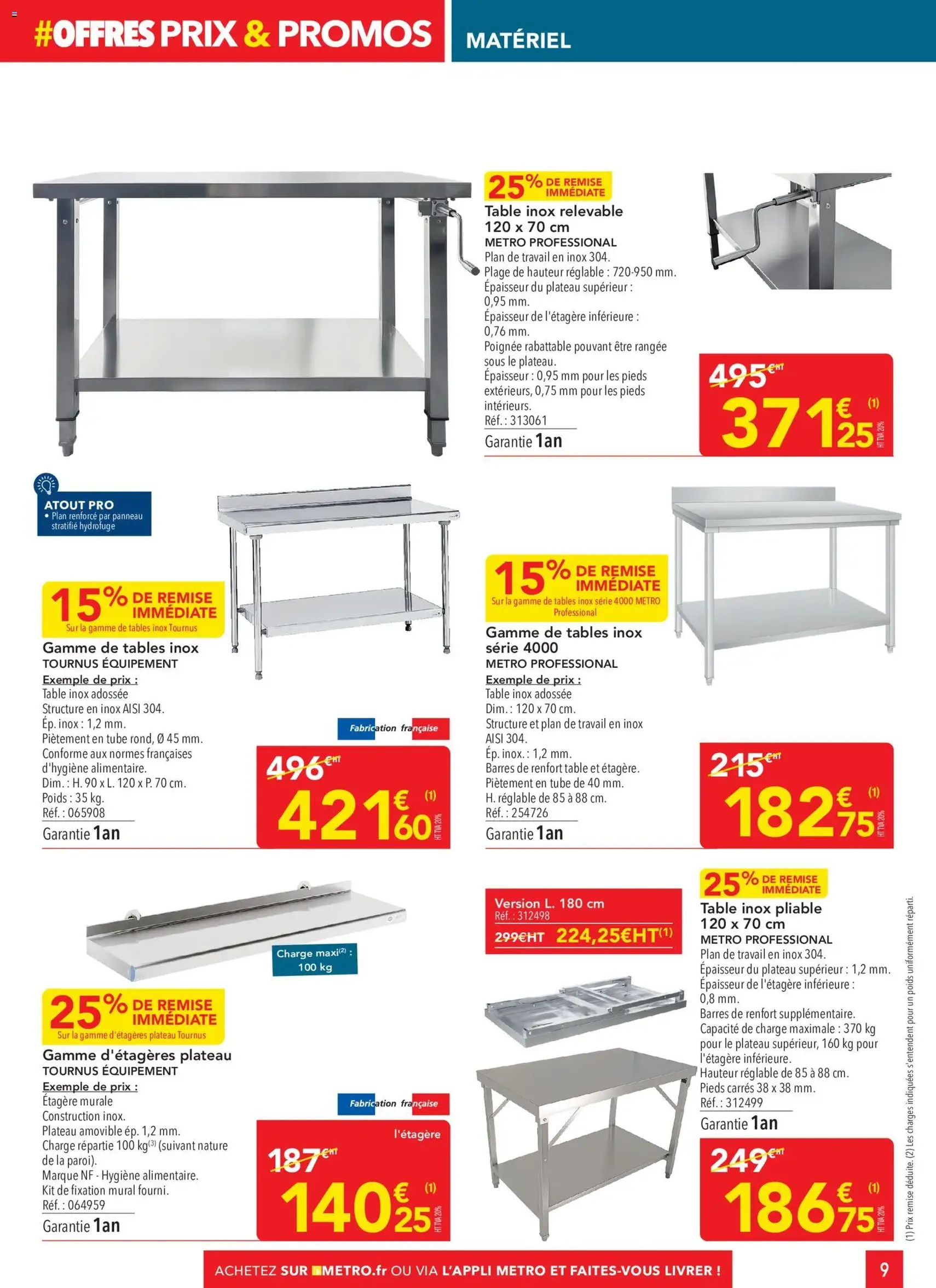 METRO catalogue - brochure valable à partir du 18/06/2026, page 9 sur 32