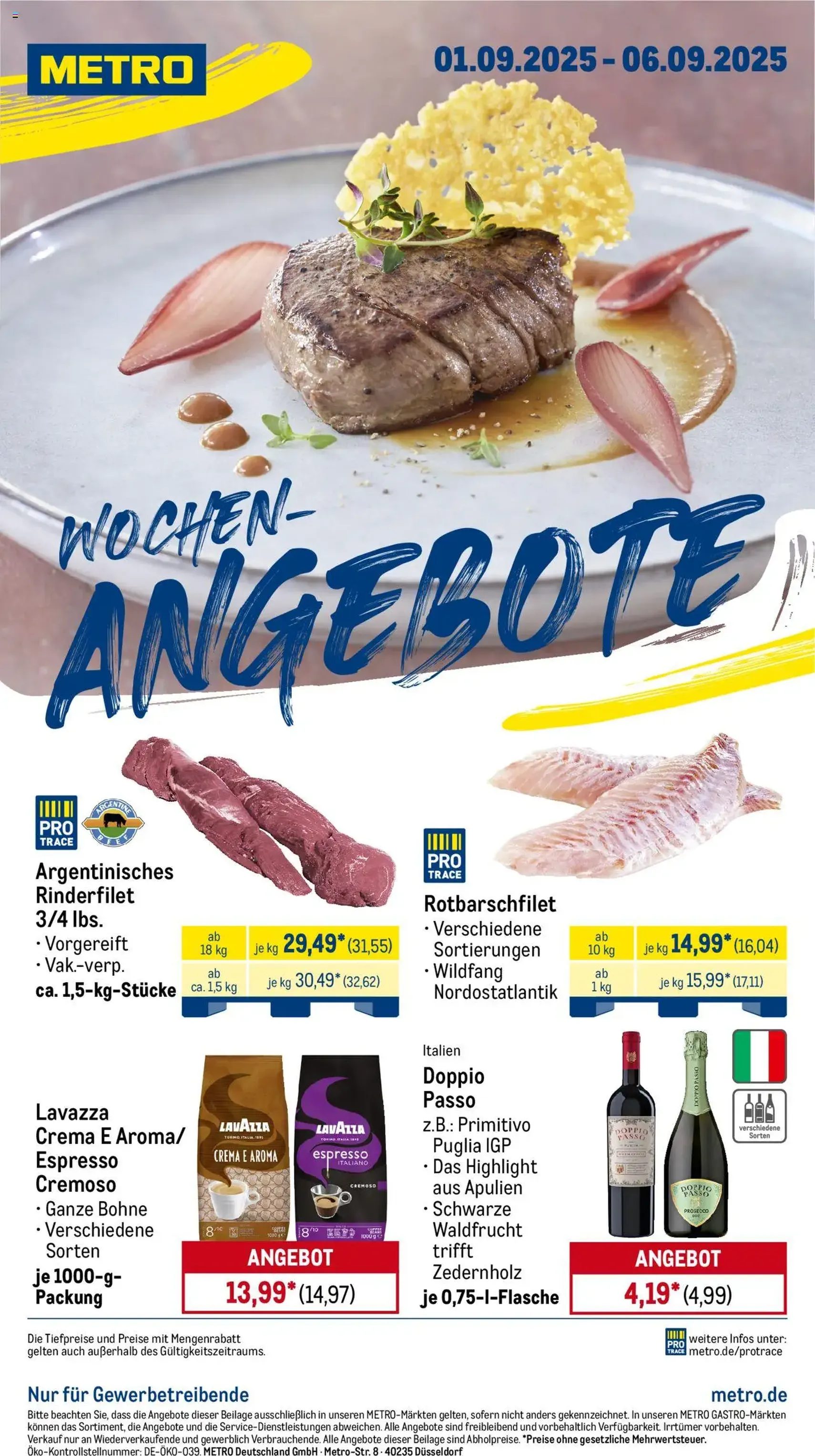 Metro Prospekt - Gültiger Prospekt ab 01.09.2025, Seite 1 von insgesamt 25 Metro Prospekt - Gültiger Prospekt ab 01.09.2025, Seite 1 von insgesamt 25