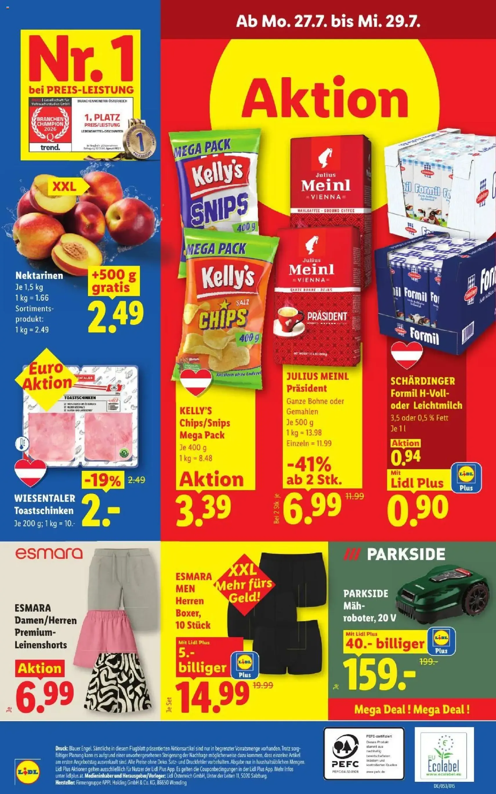 Lidl - Flugblatt - Gültiger Prospekt ab 23.07.2026, Seite 33 von insgesamt 55