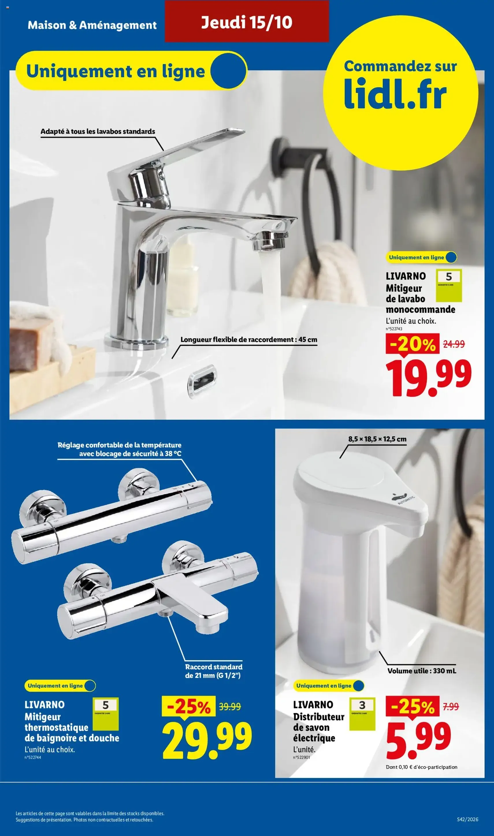 LIDL catalogue - brochure valable à partir du 15/10/2026, page 29 sur 64