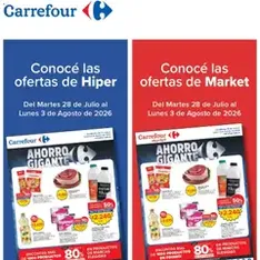 Vista previa del folleto Carrefour ofertas válido desde 28/07/2026