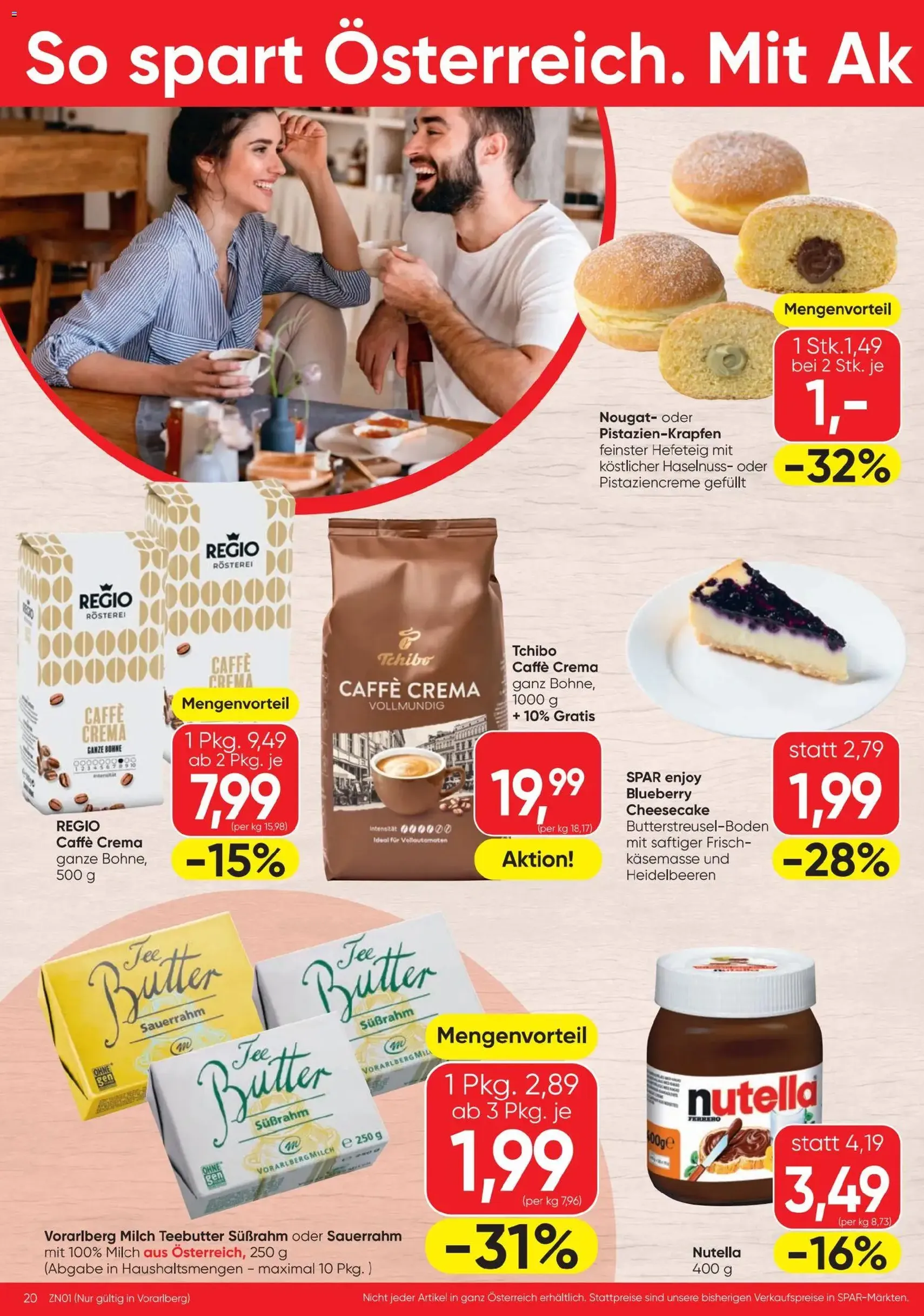 Spar Flugblatt - Gültiger Prospekt ab 29.01.2026, Seite 20 von insgesamt 24