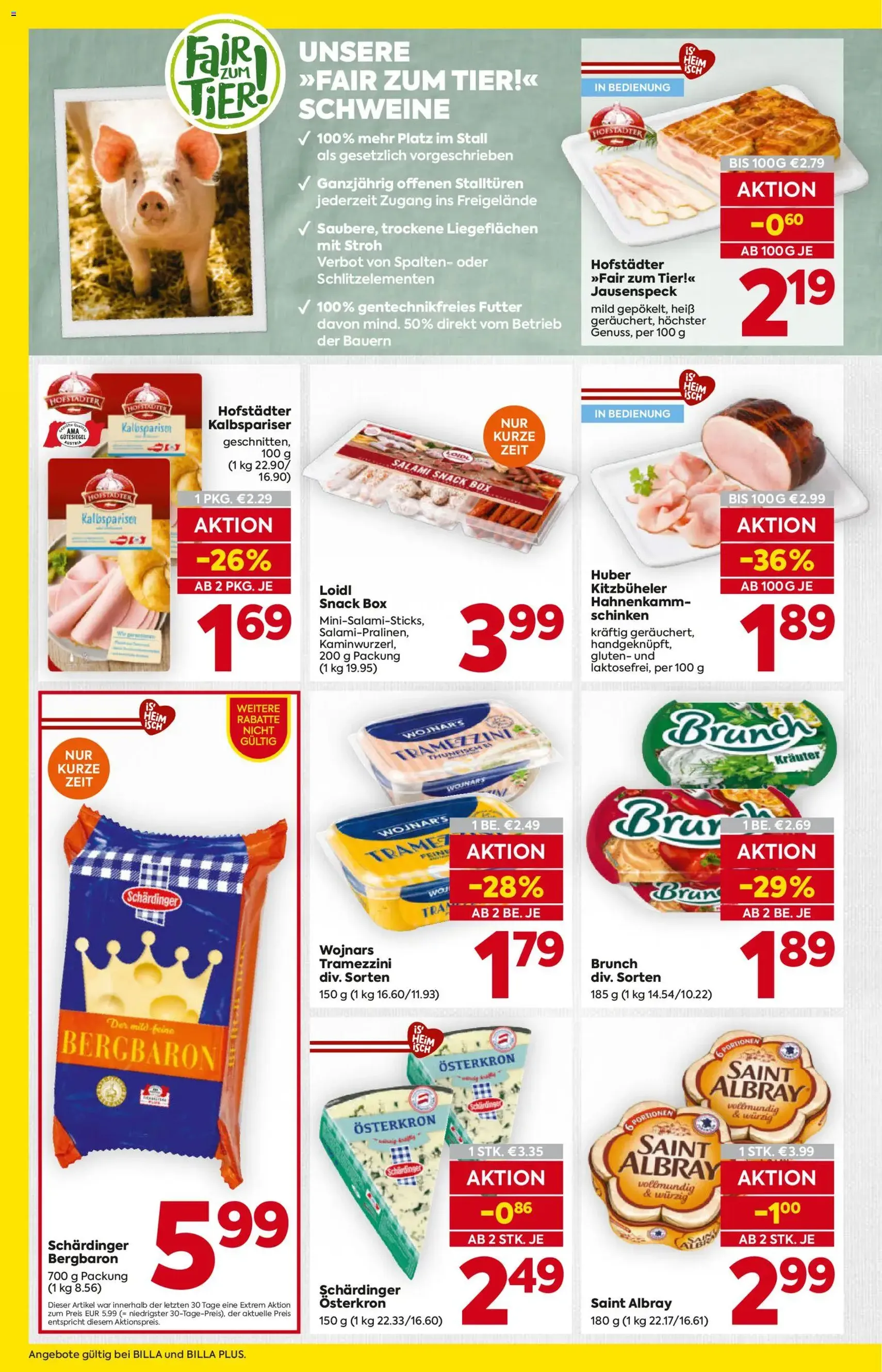 Billa Flugblatt - Gültiger Prospekt ab 22.01.2026, Seite 10 von insgesamt 20