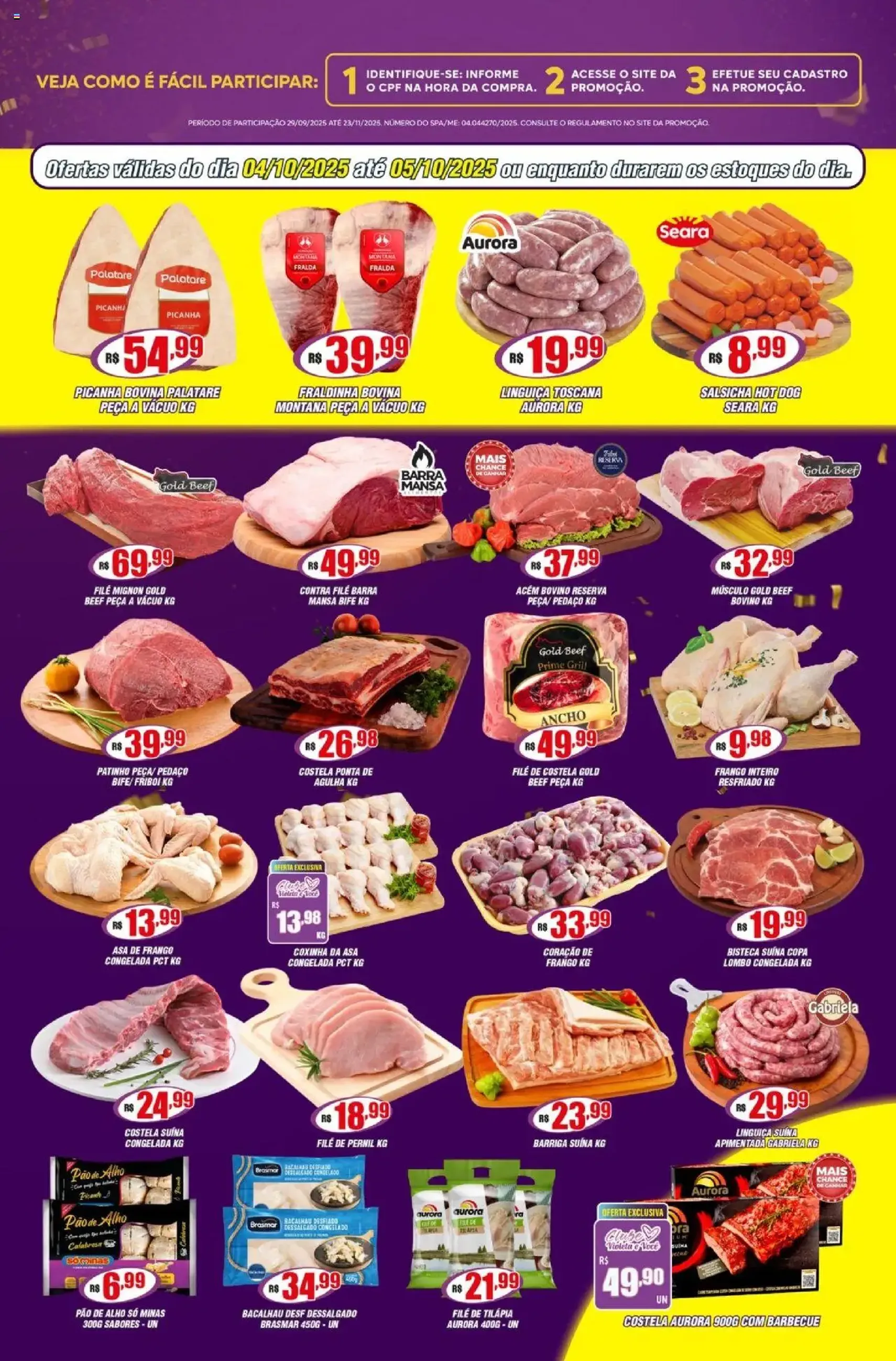 Violeta Supermercados - Ofertas da semana - folheto válido a partir de 04/10/2025 página 3 de 8