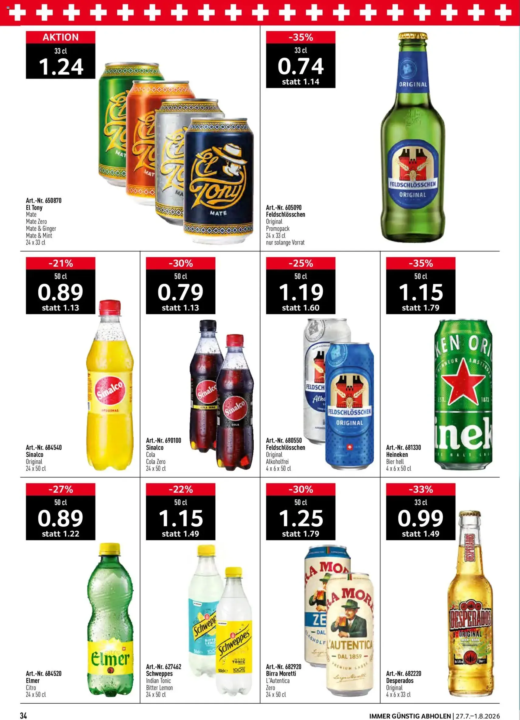 Prodega aktionen - Gültiger Prospekt ab 27.07.2026, Seite 34 von insgesamt 39
