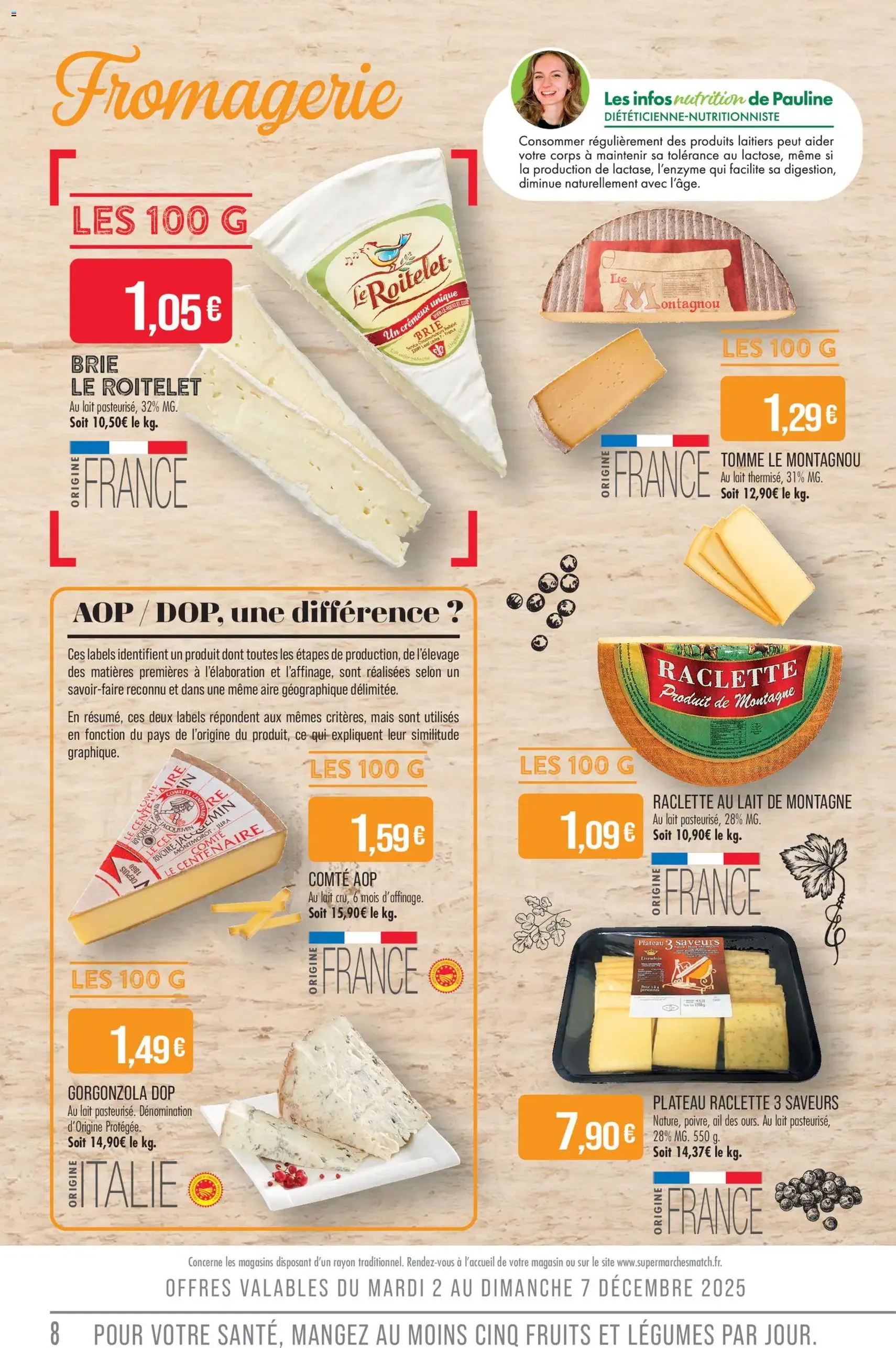 Match Supermarché catalogue - brochure valable à partir du 02/12/2025, page 8 sur 36