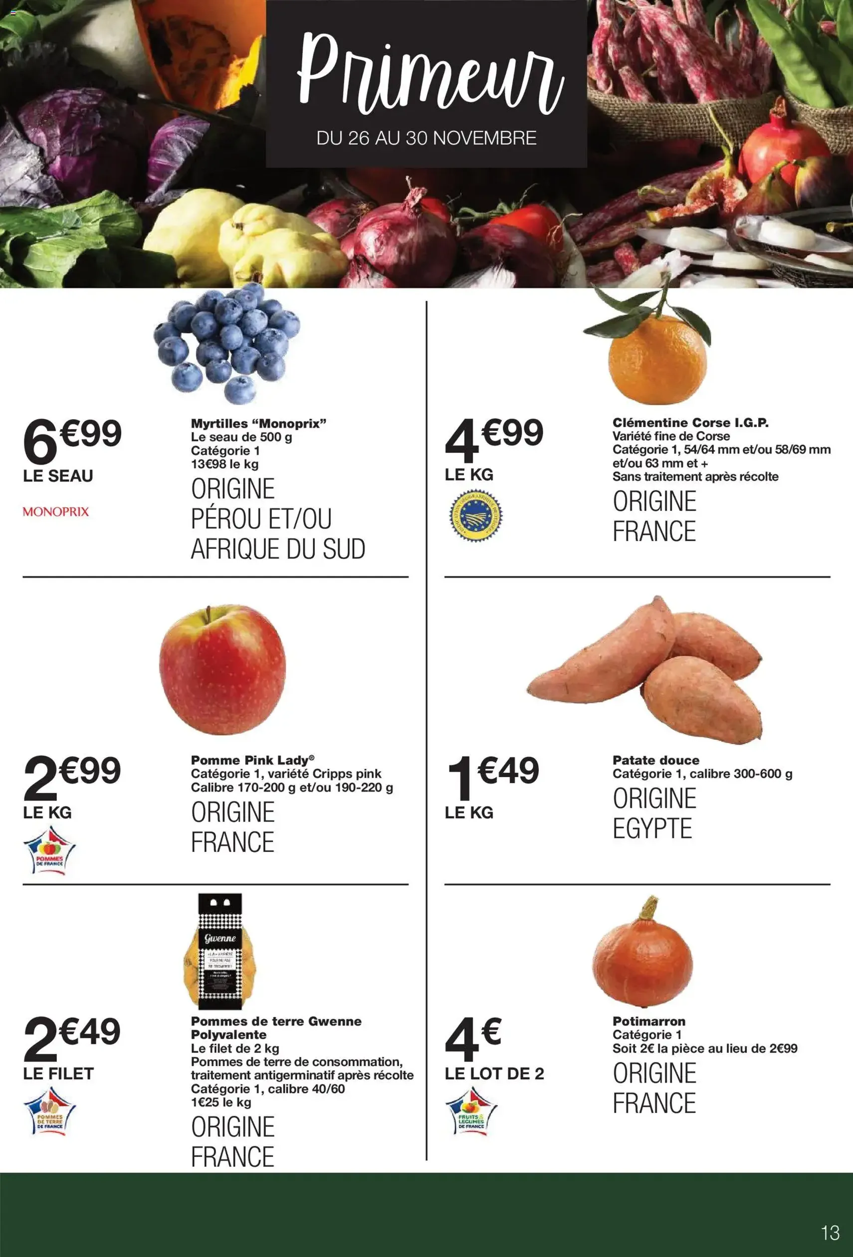 Monoprix catalogue - brochure valable à partir du 18/11/2025, page 13 sur 67