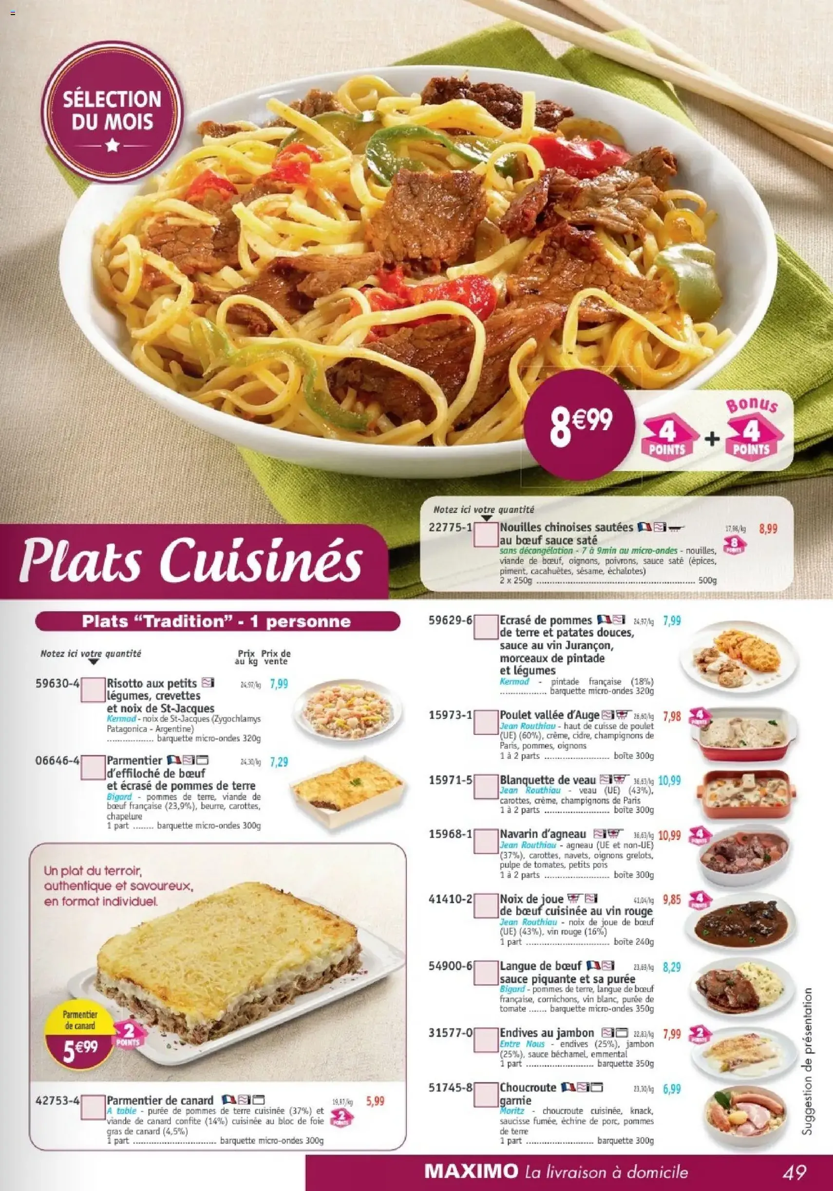 Maximo catalogue - brochure valable à partir du 28/09/2026, page 49 sur 64