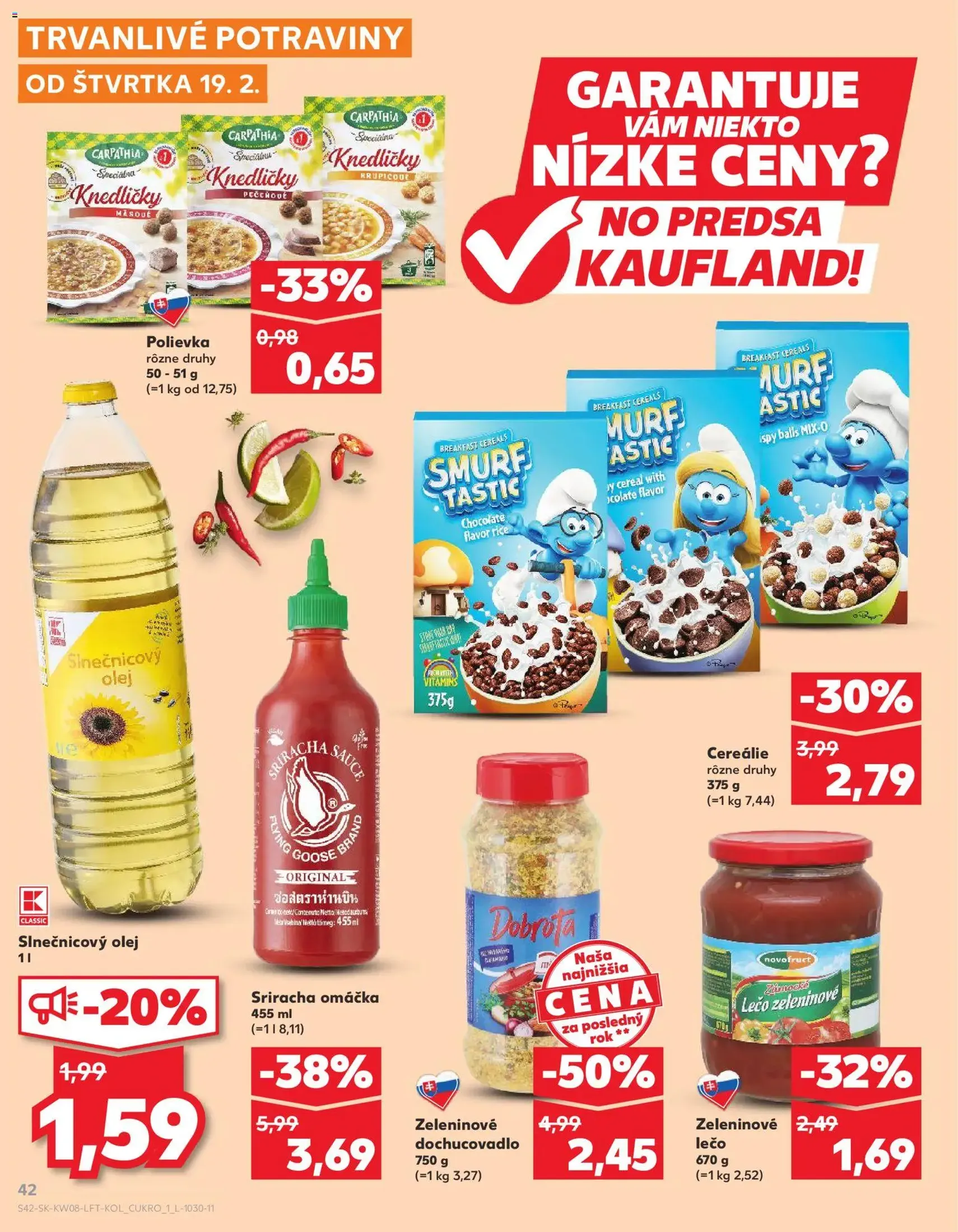 Kaufland SK Akciós újság - 2026.02.19. érvényes szórólap 42 oldal 78 oldalból