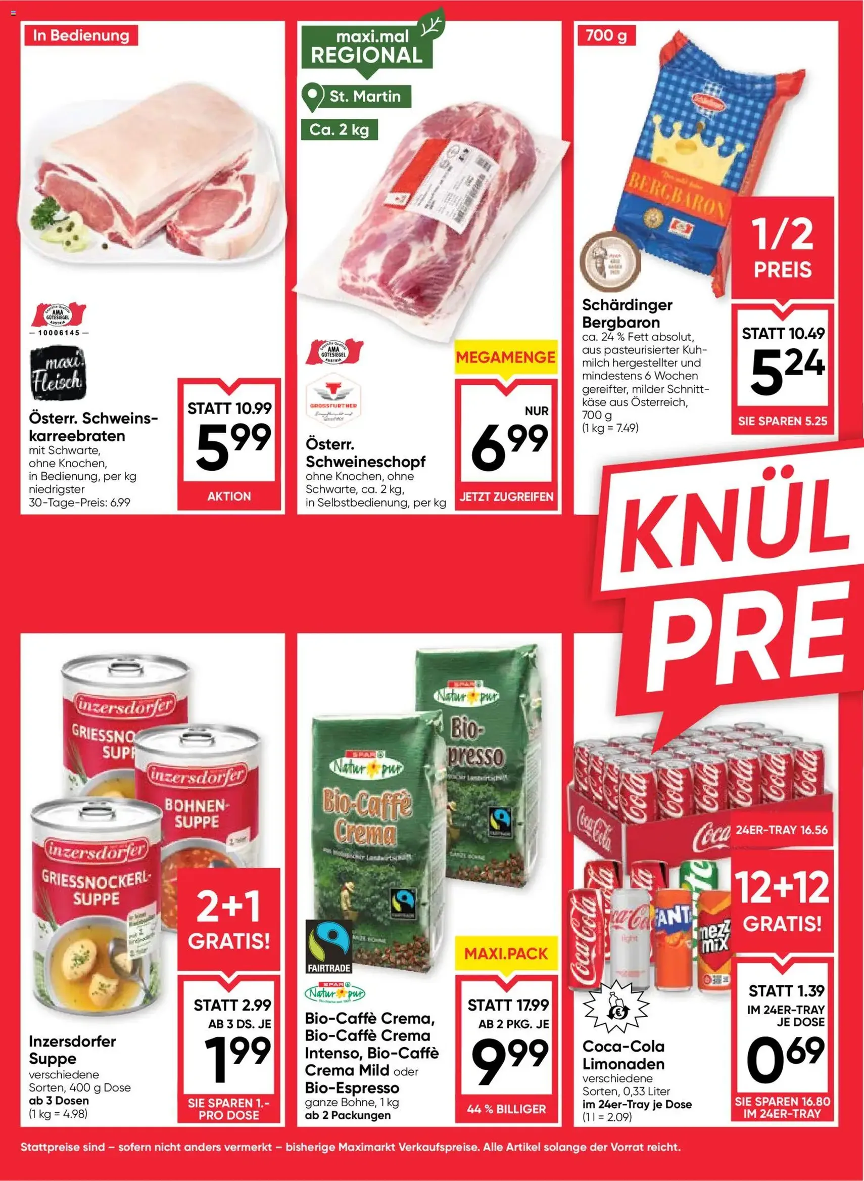Maximarkt Flugblatt - Gültiger Prospekt ab 29.10.2026, Seite 2 von insgesamt 24