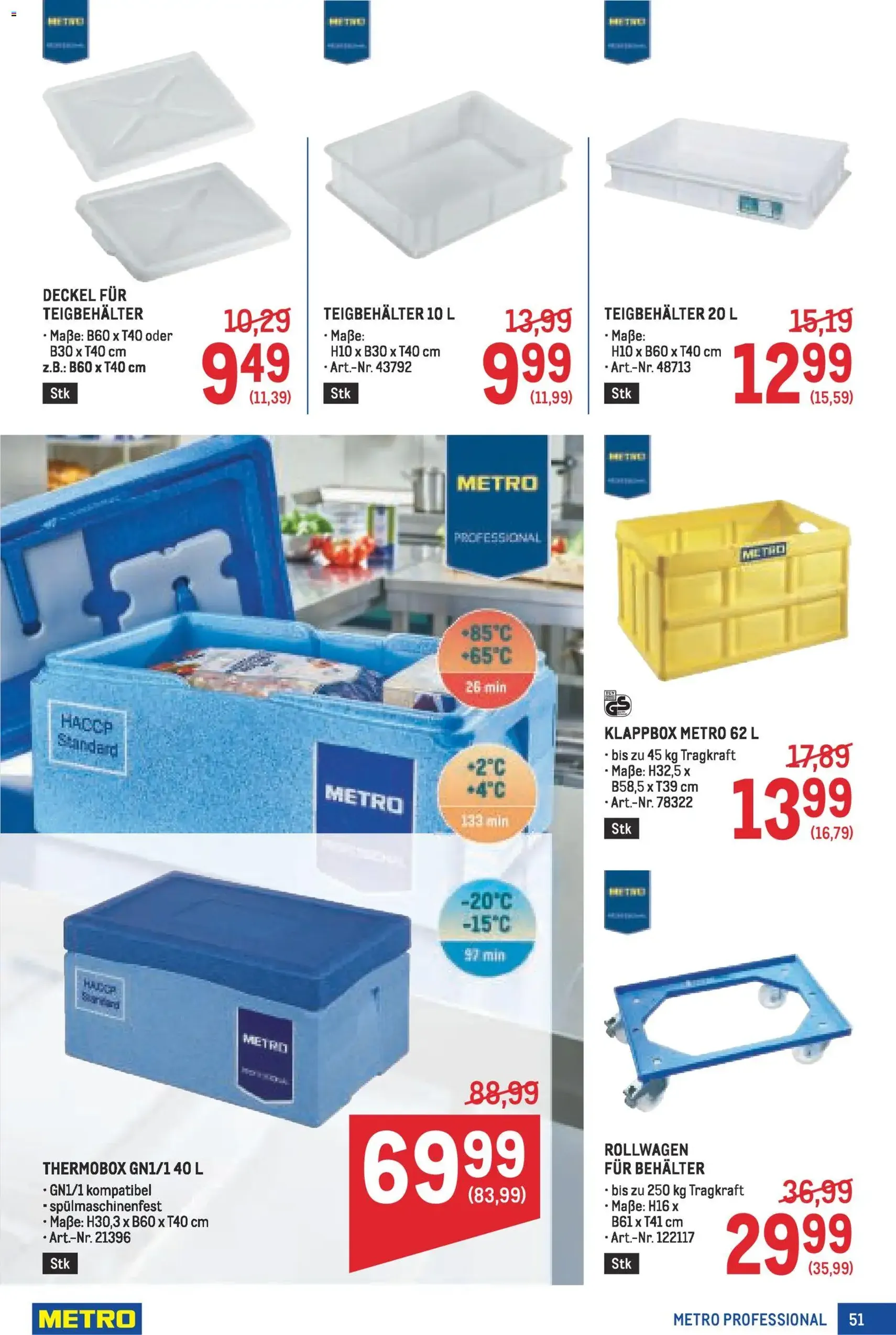 Metro angebote Profi - Gültiger Prospekt ab 05.03.2026, Seite 51 von insgesamt 72