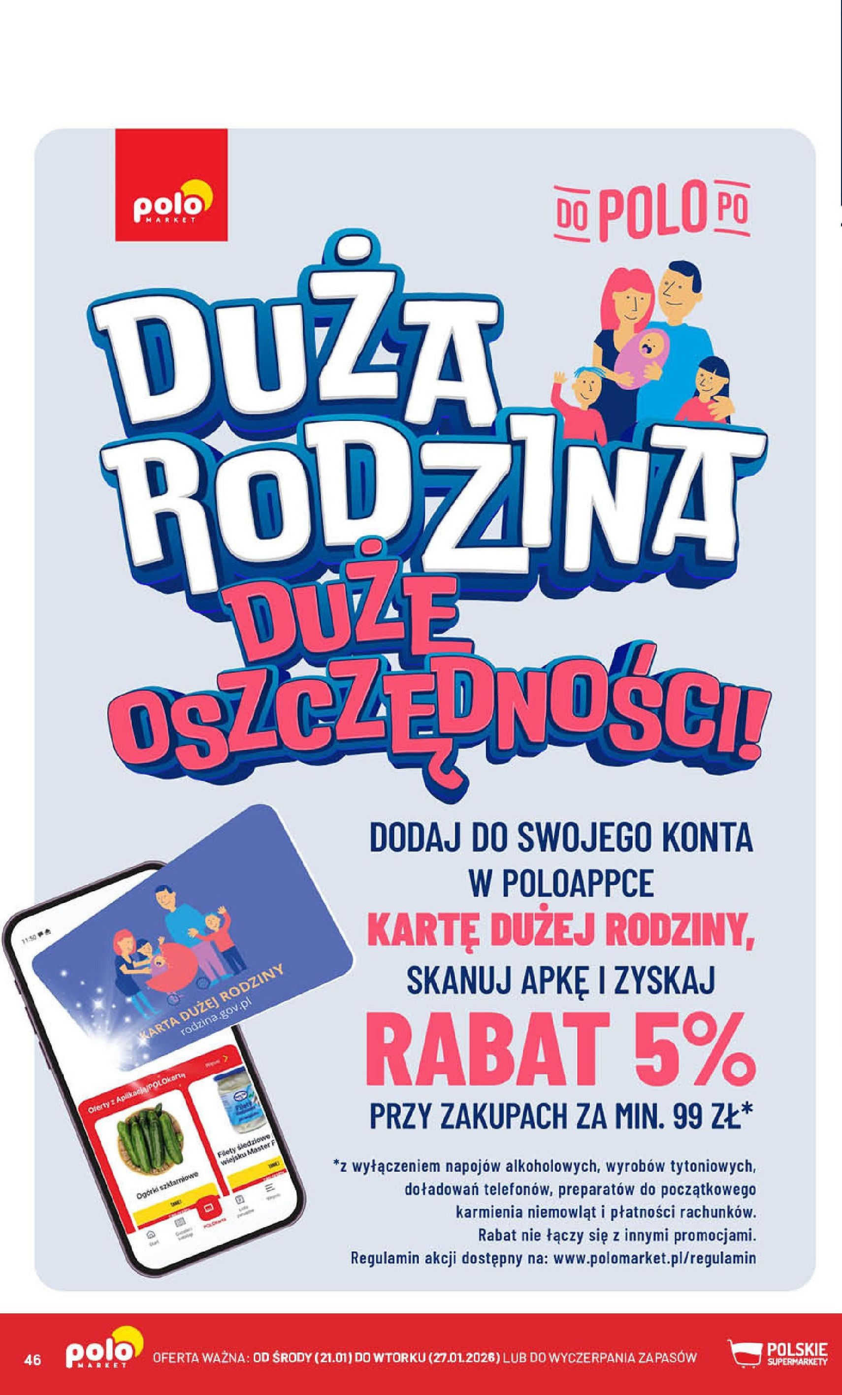 POLOmarket Gazetka - ważny gazetka od 21.01.2026 strona 46 z 50