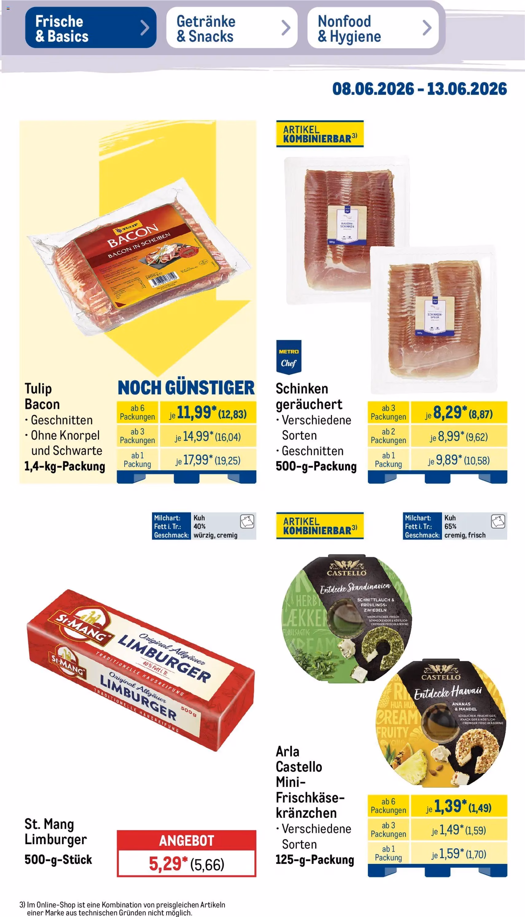 Metro Prospekt - Gültiger Prospekt ab 08.06.2026, Seite 13 von insgesamt 55