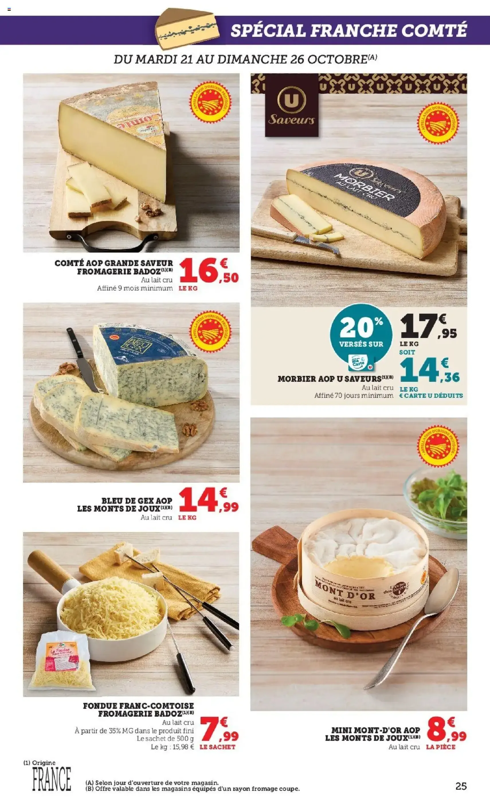 Super U catalogue - brochure valable à partir du 21/10/2025, page 25 sur 36 Super U catalogue - brochure valable à partir du 21/10/2025, page 25 sur 36