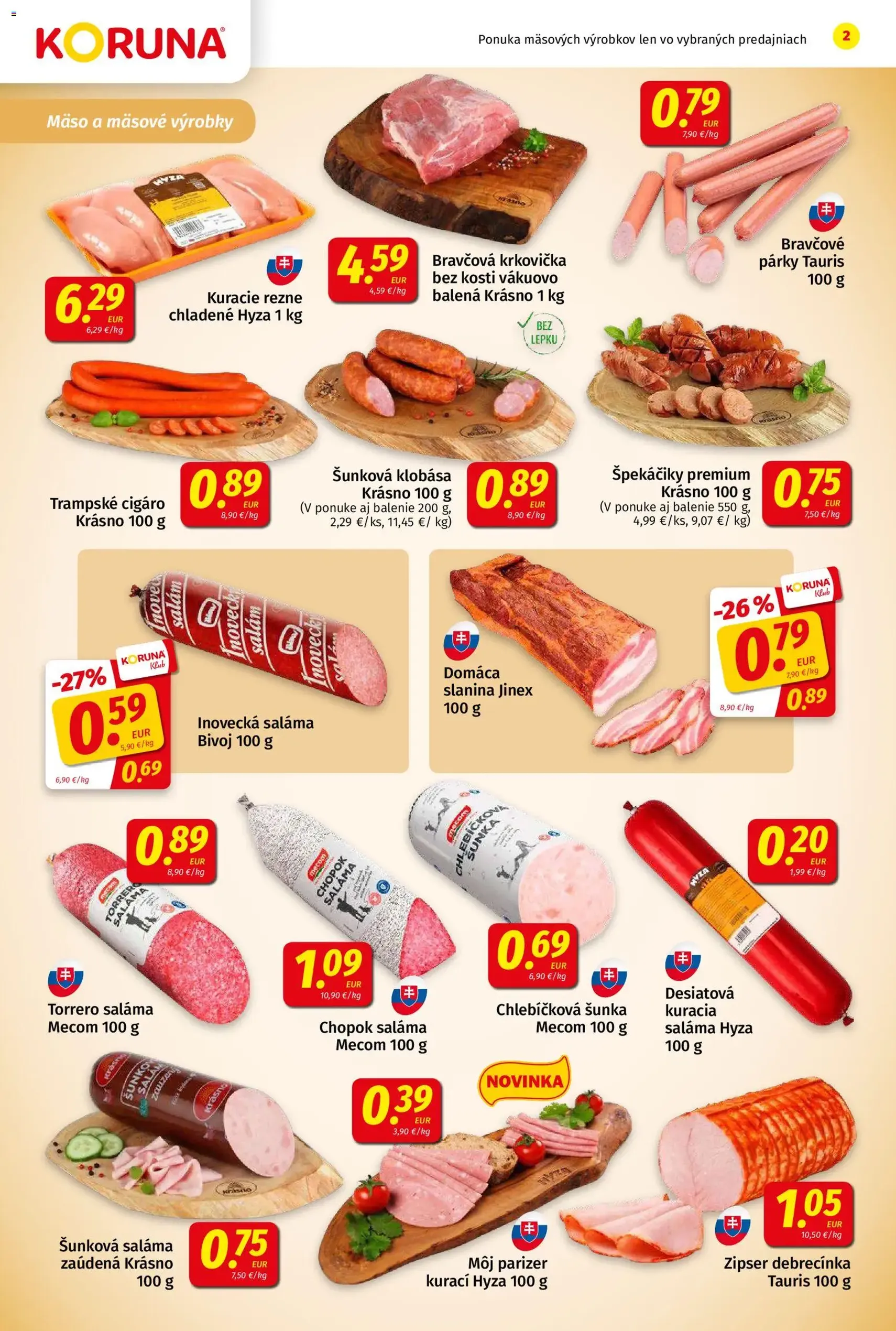 Koruna leták - platný leták od 31.07.2026 strana 2 z 24