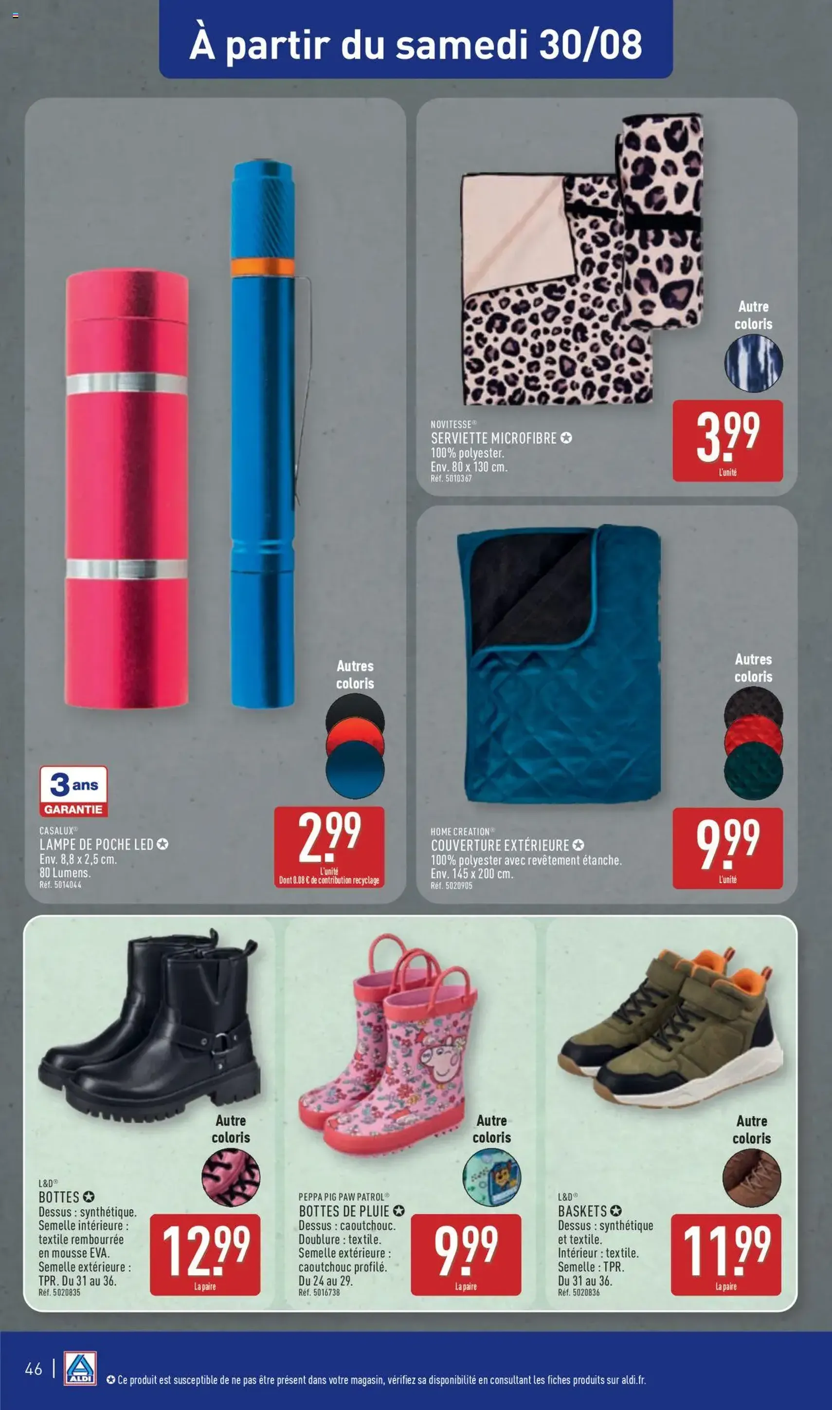 Aldi catalogue semaine 35 - brochure valable à partir du 26/08/2025, page 49 sur 55