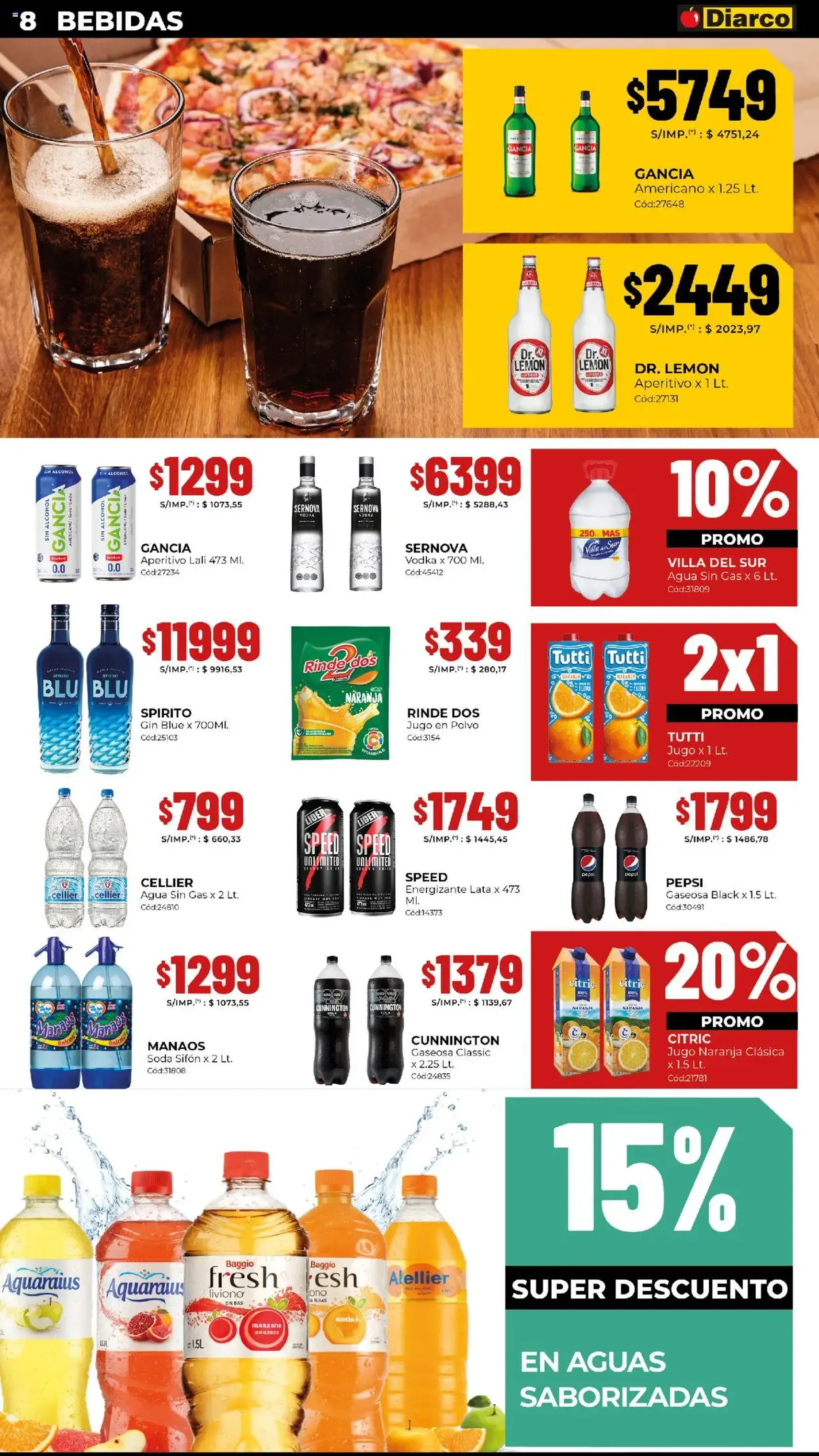 Diarco - Ofertas Gba - folleto válido desde 22/09/2025 página 8 de 22