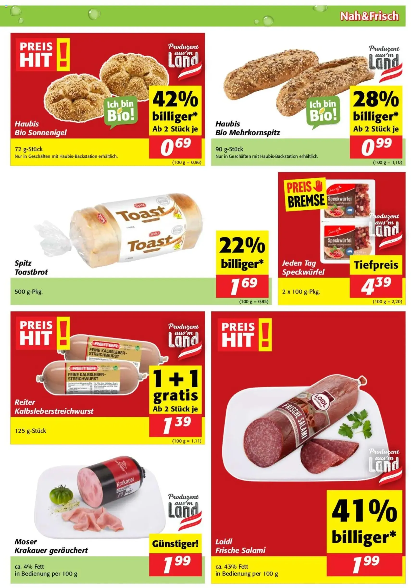Nah und Frisch Flugblatt - Gültiger Prospekt ab 08.04.2026, Seite 3 von insgesamt 8