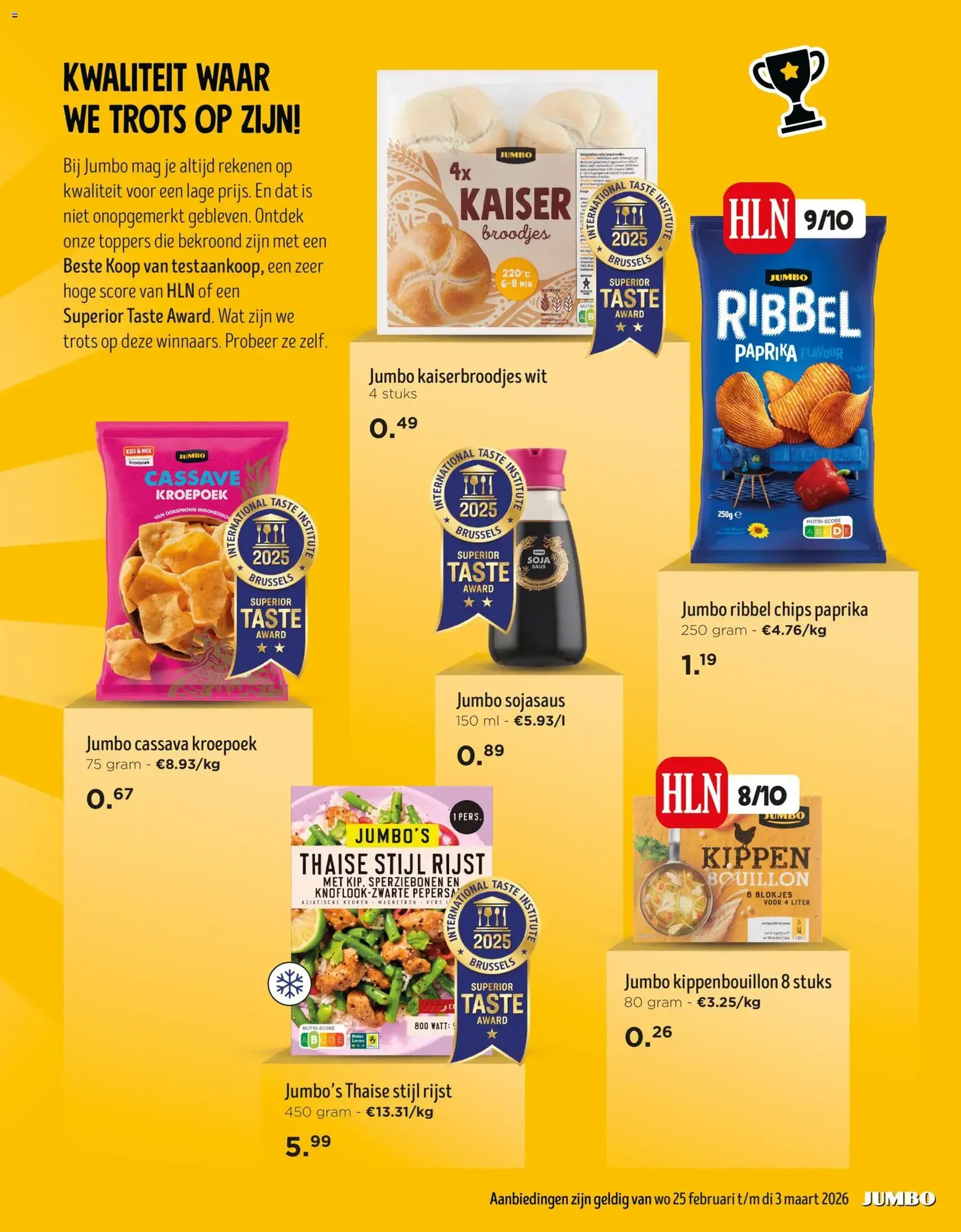 JUMBO folder / publicité - geldige folder vanaf 25/02/2026 pagina 3 van 16