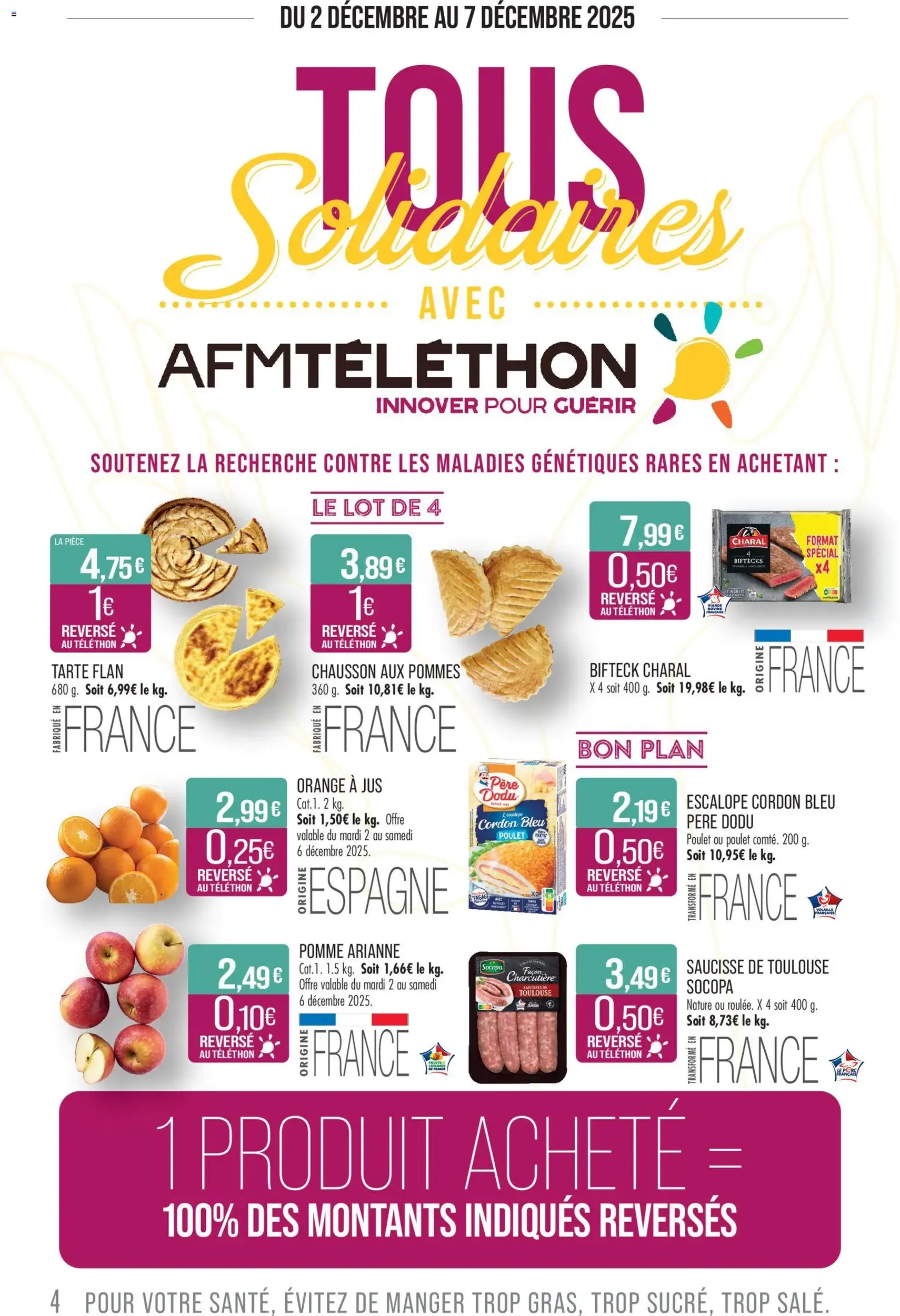 Match Supermarché catalogue - brochure valable à partir du 02/12/2025, page 4 sur 36