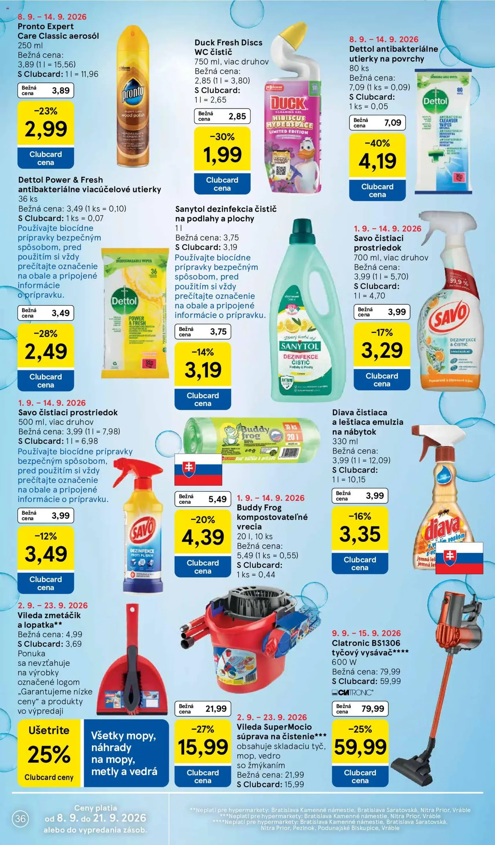 Tesco Hypermarket - leták - platný leták od 09.09.2026 strana 36 z 46