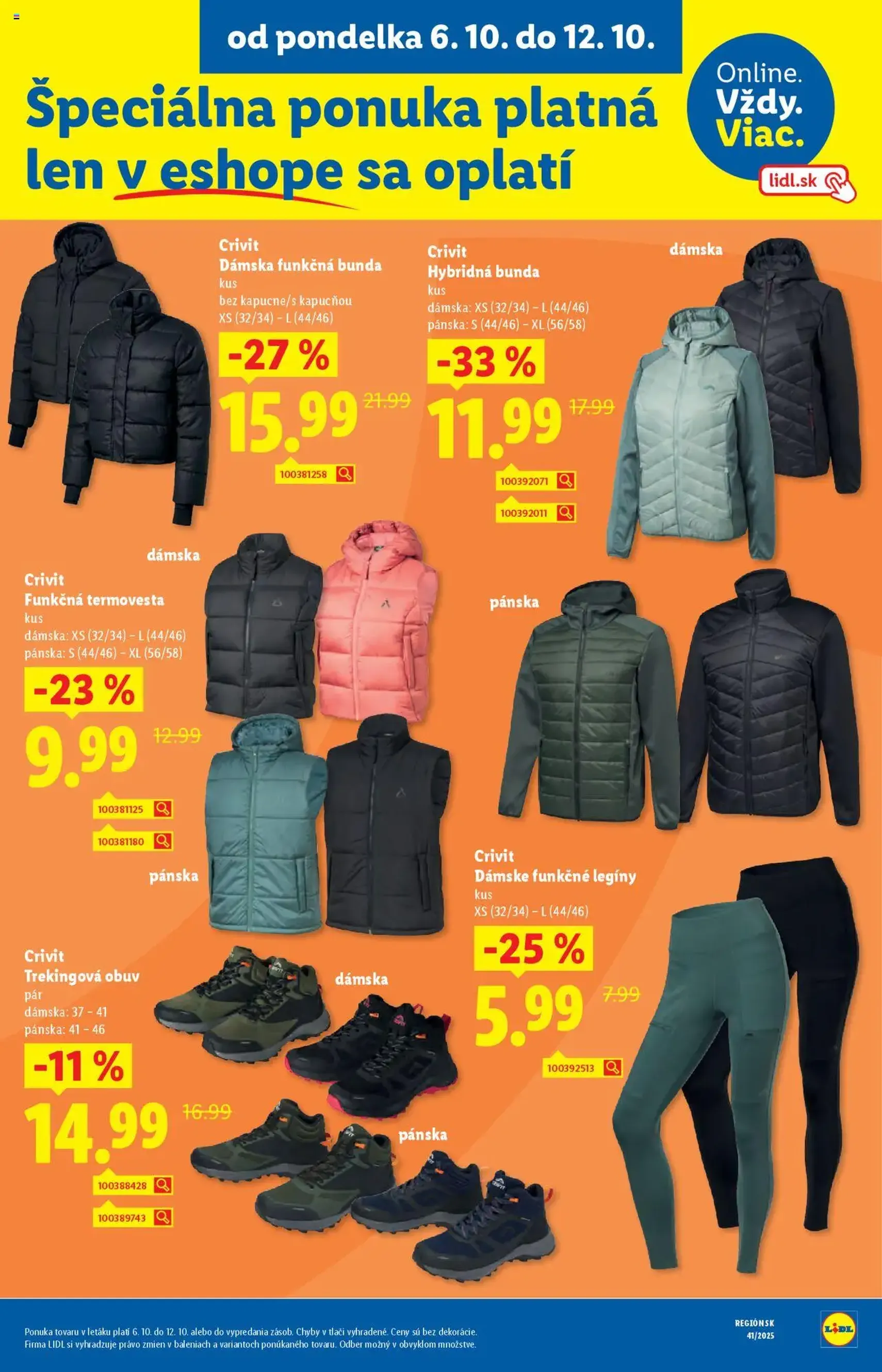 Lidl leták - platný leták od 06.10.2025 strana 65 z 108