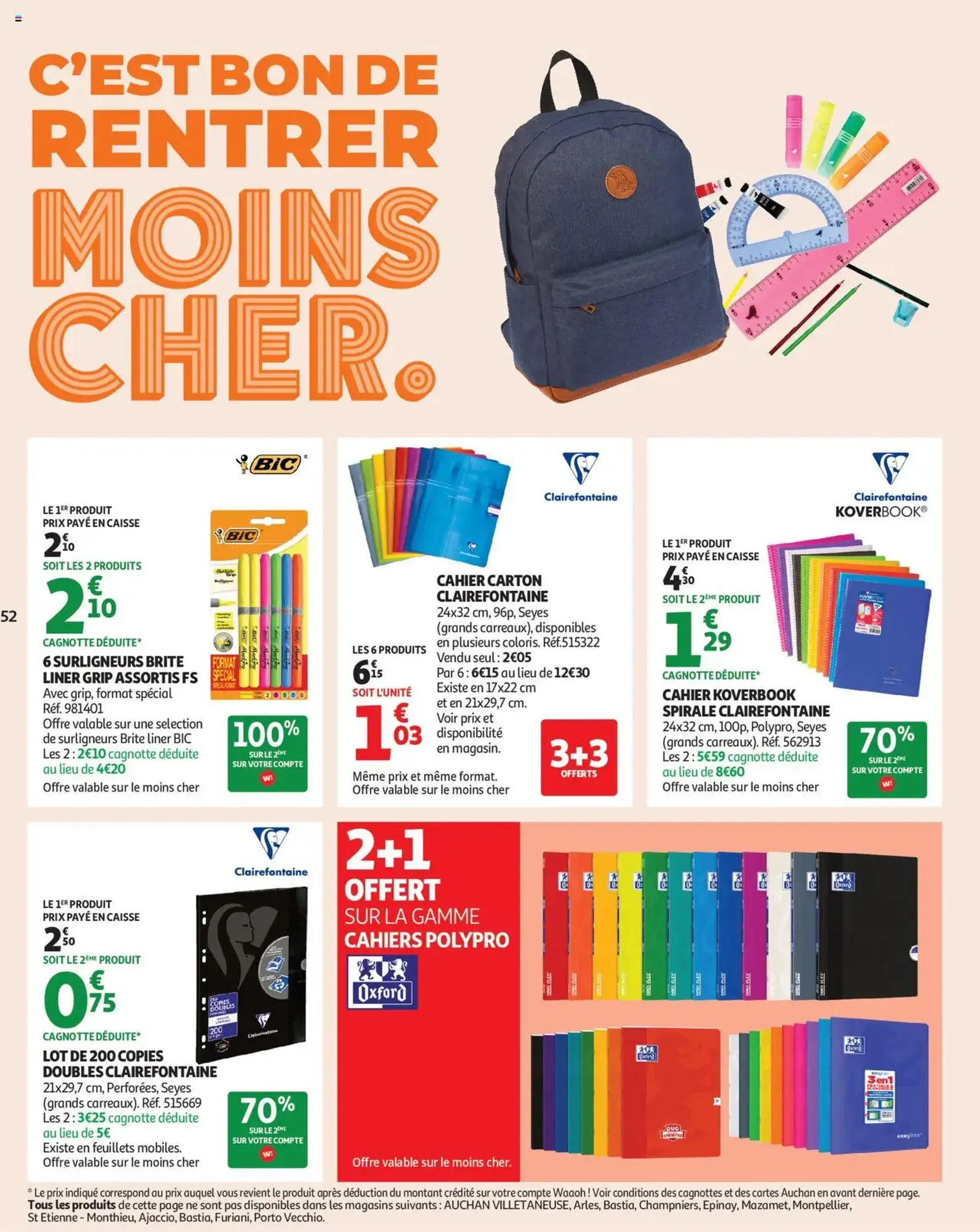Auchan prospectus - brochure valable à partir du 02/09/2025, page 52 sur 60 Auchan prospectus - brochure valable à partir du 02/09/2025, page 52 sur 60