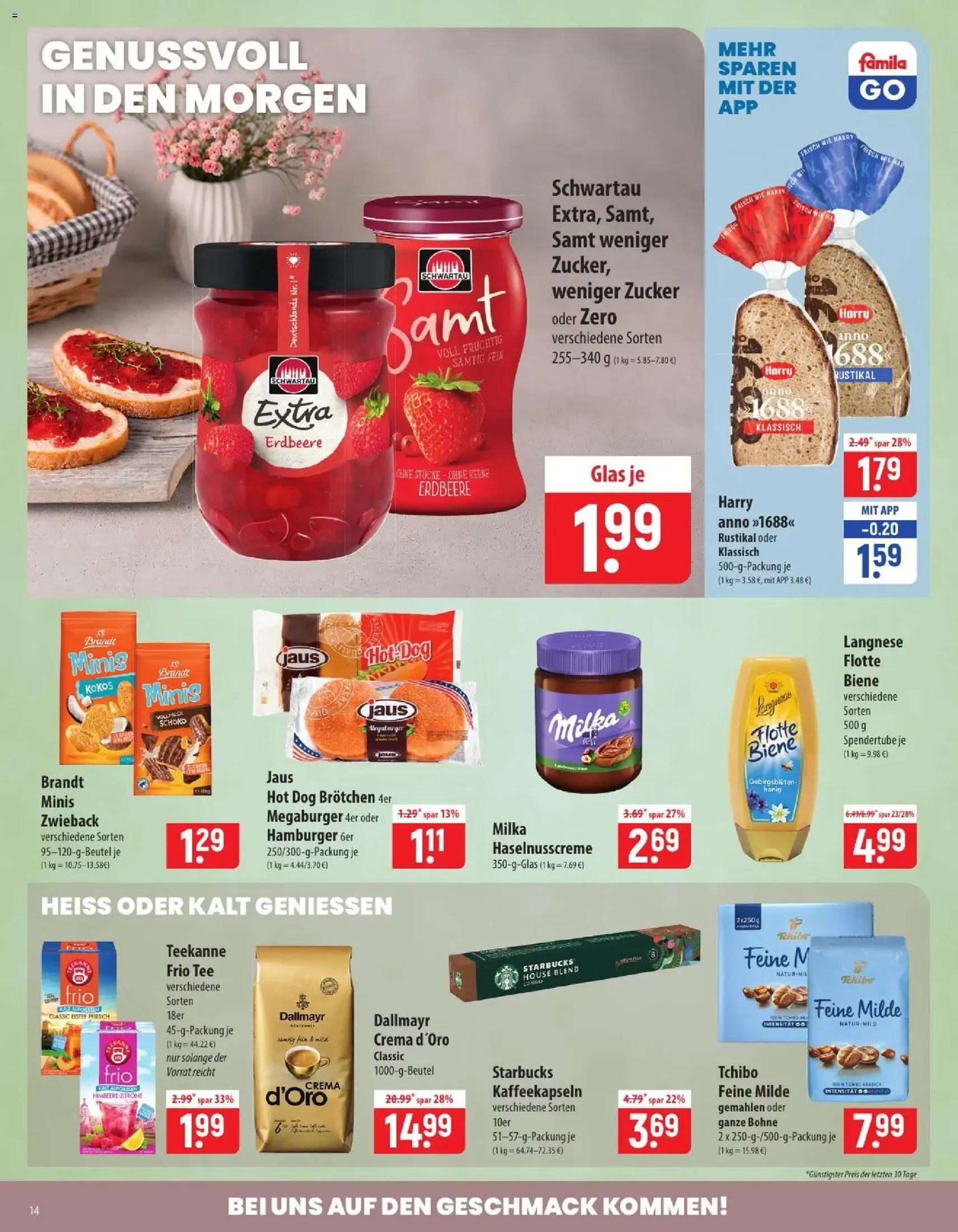 Famila Prospekt - Gültiger Prospekt ab 06.07.2026, Seite 14 von insgesamt 24