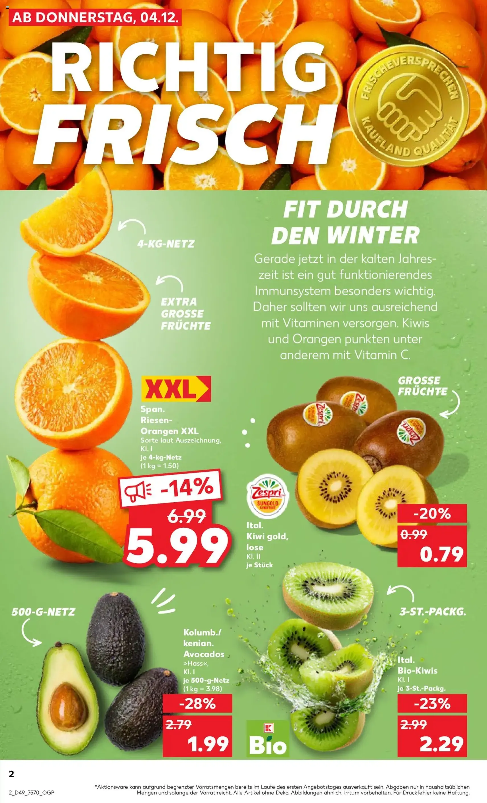 Kaufland DE - DE Folder Köln - geldige folder vanaf 04-12-2025 pagina 2 van 66