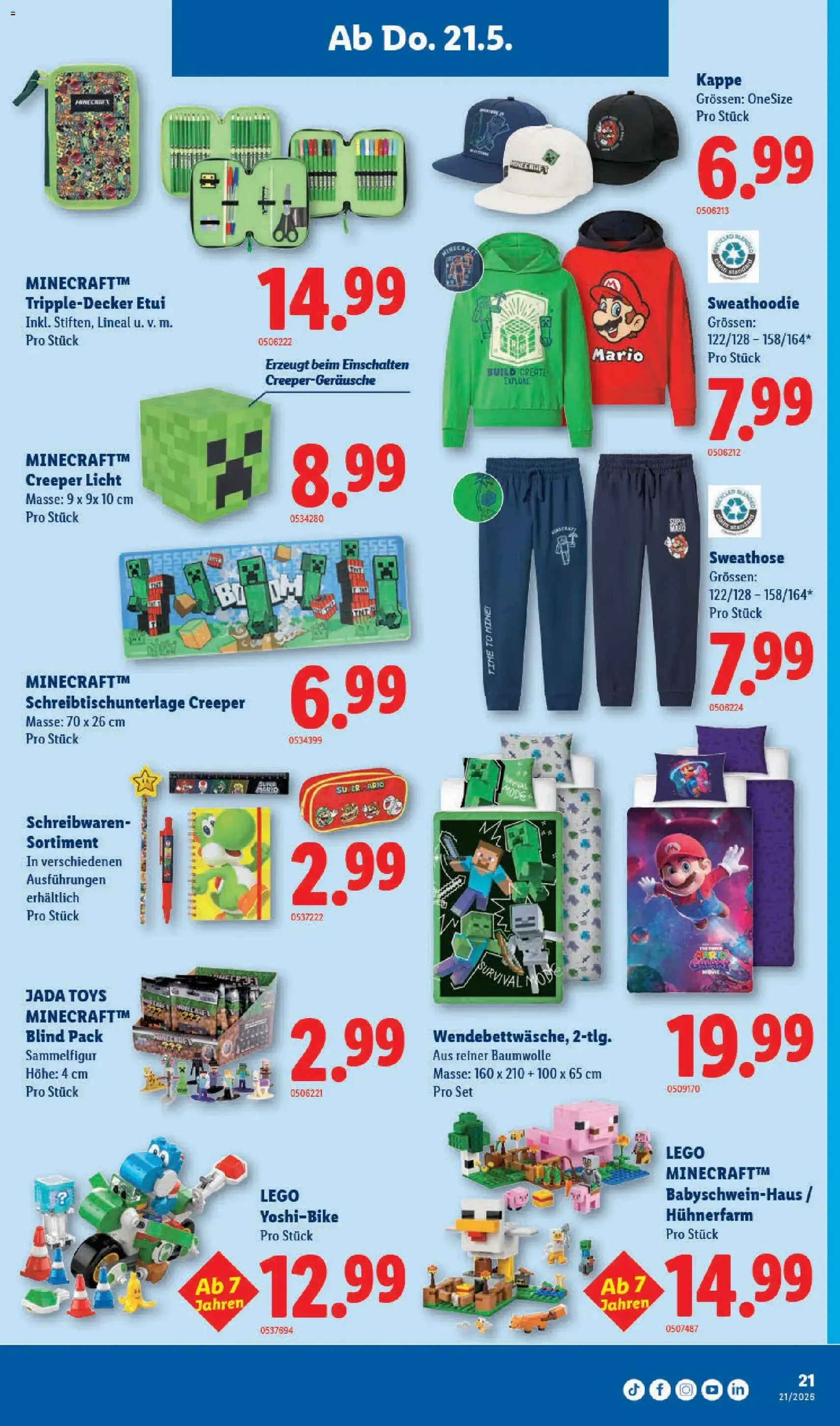 Lidl aktionen - Gültiger Prospekt ab 21.05.2026, Seite 21 von insgesamt 32