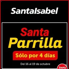 Vista previa del folleto Santa Isabel ofertas válido desde 16.10.2025