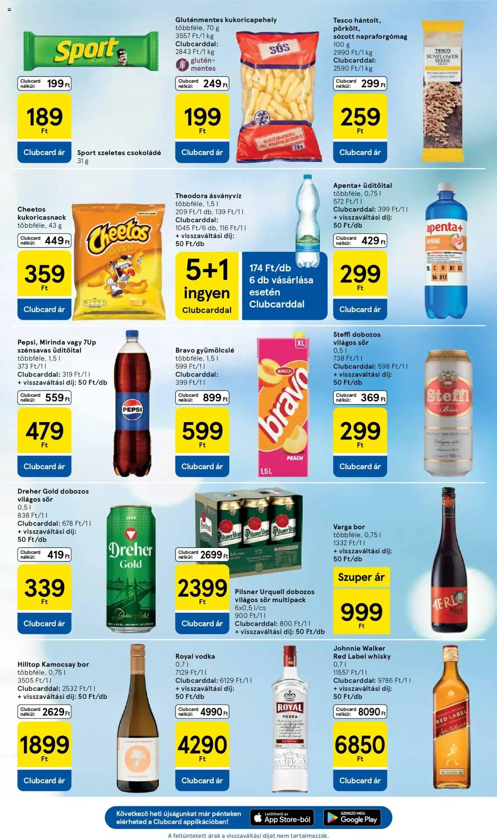 Tesco Hipermarket - Akciós újság - 2025.08.21. érvényes szórólap 5 oldal 32 oldalból