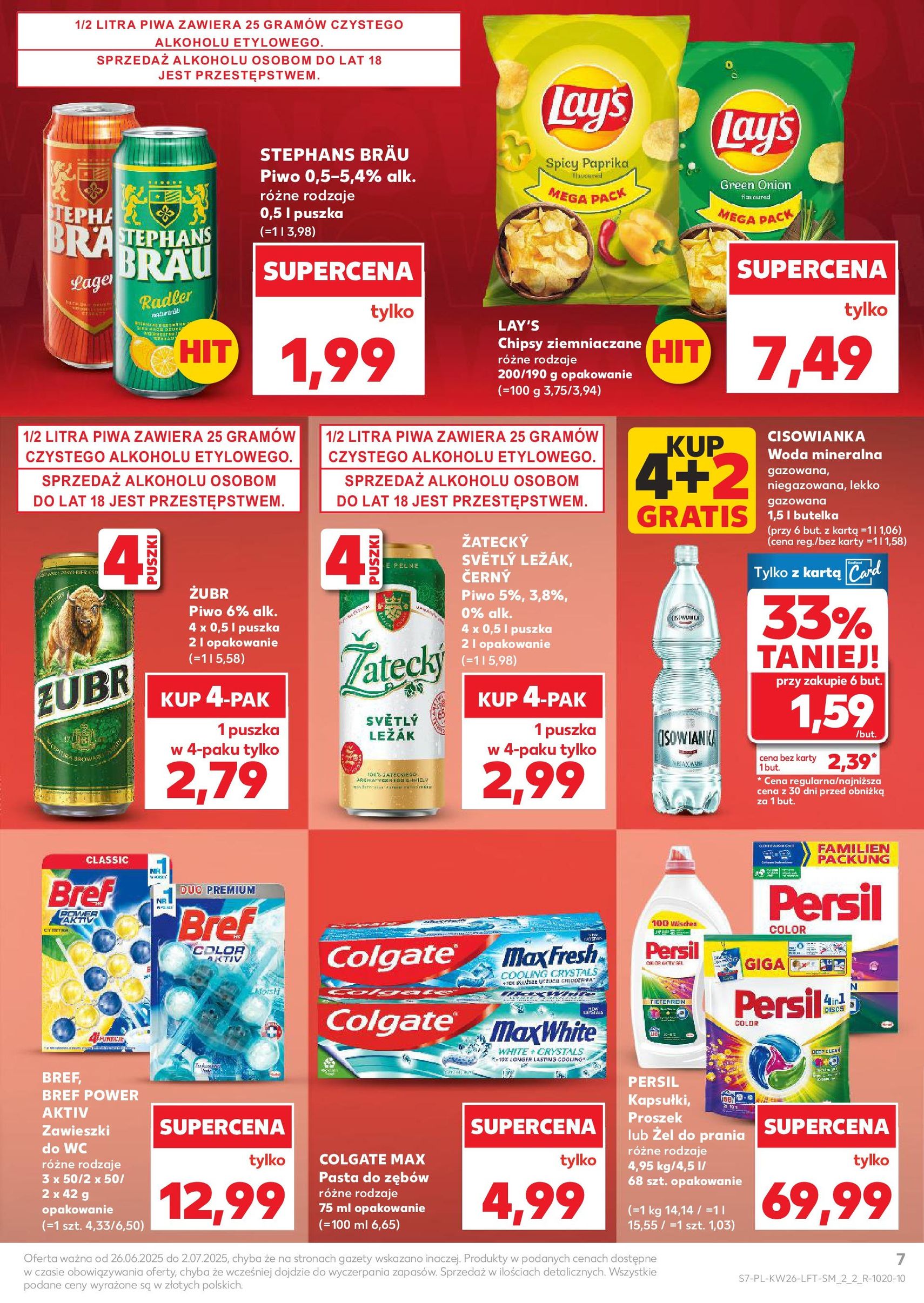 Kaufland gazetka - ważny gazetka od 26.06.2025 strona 7 z 51 Kaufland gazetka - ważny gazetka od 26.06.2025 strona 7 z 51