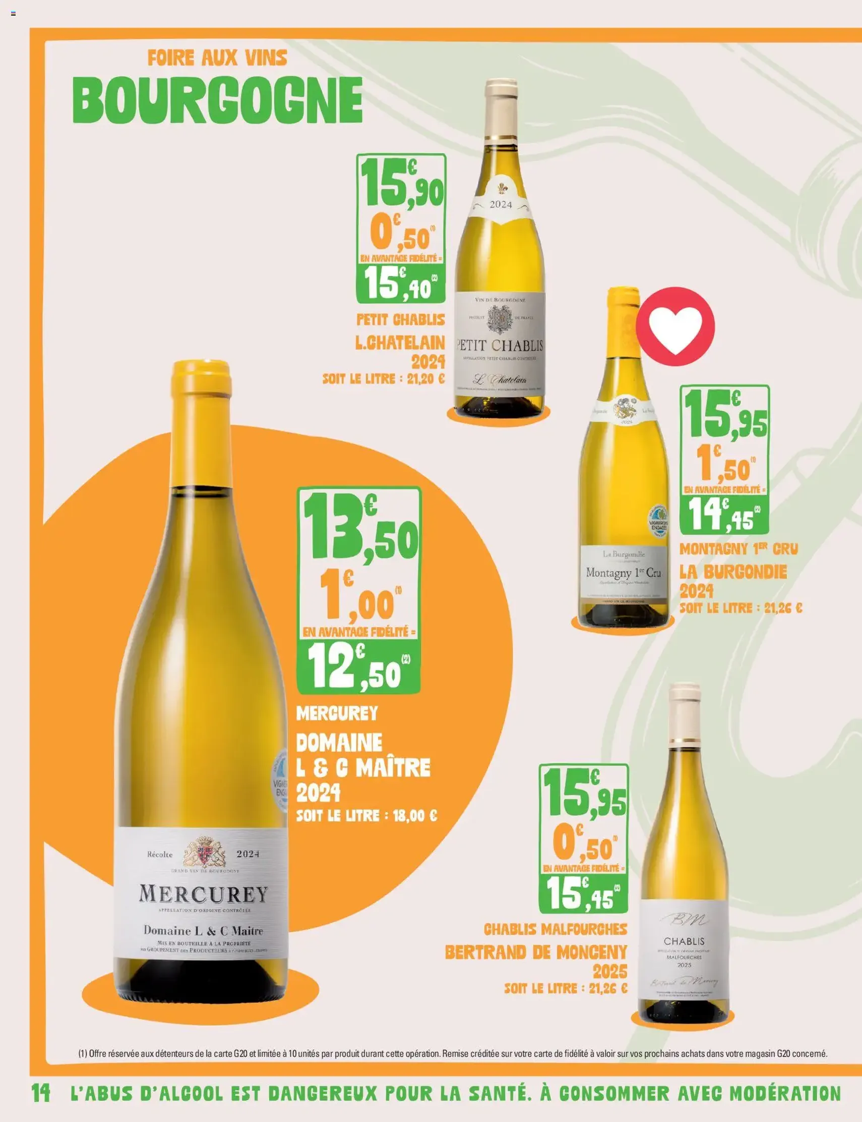 G20 Supermarchés catalogue - brochure valable à partir du 22/09/2026, page 14 sur 20