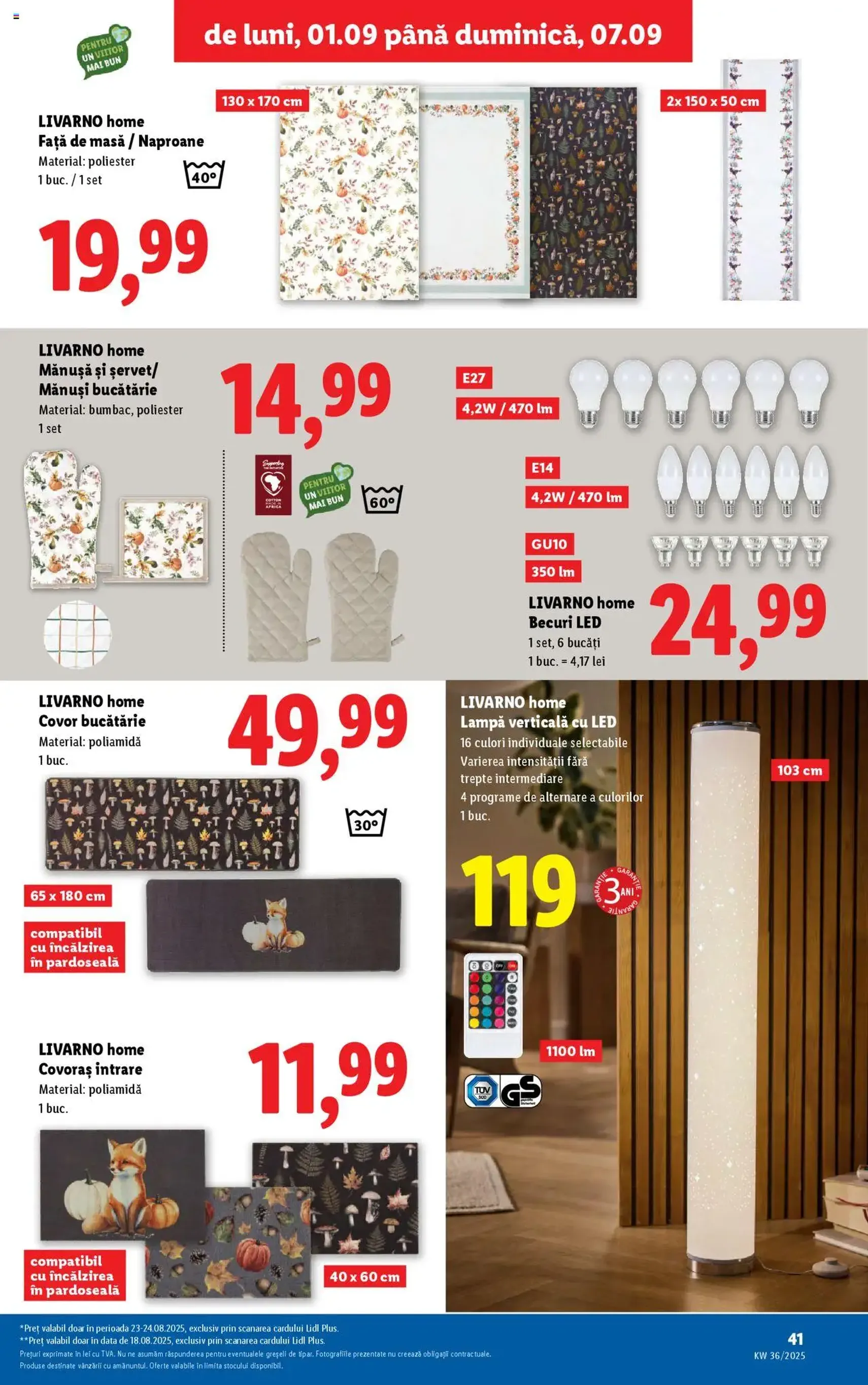 Catalog Lidl - cataloage valabile începând cu 01.09.2025 pagina 41 din 76 Catalog Lidl - cataloage valabile începând cu 01.09.2025 pagina 41 din 76